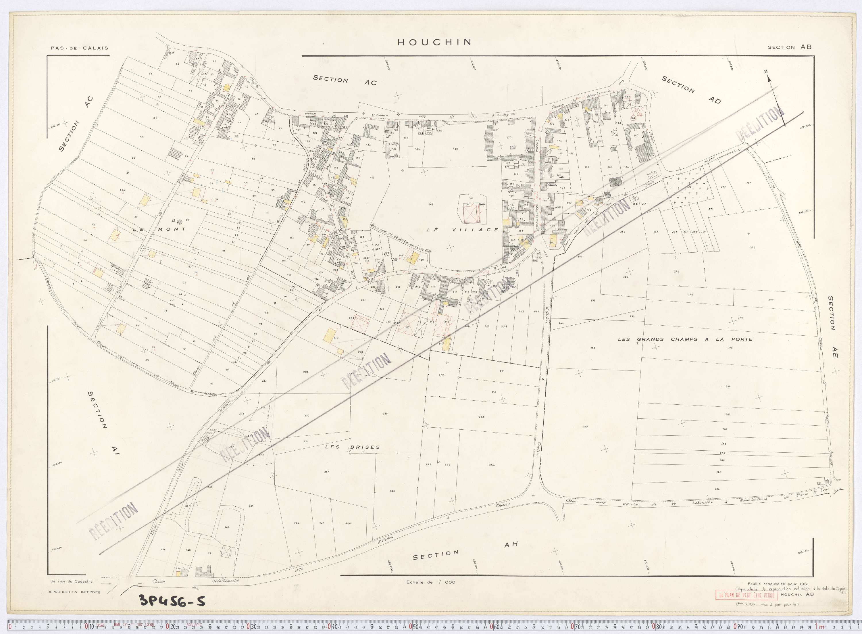 Houchin - Section AB.