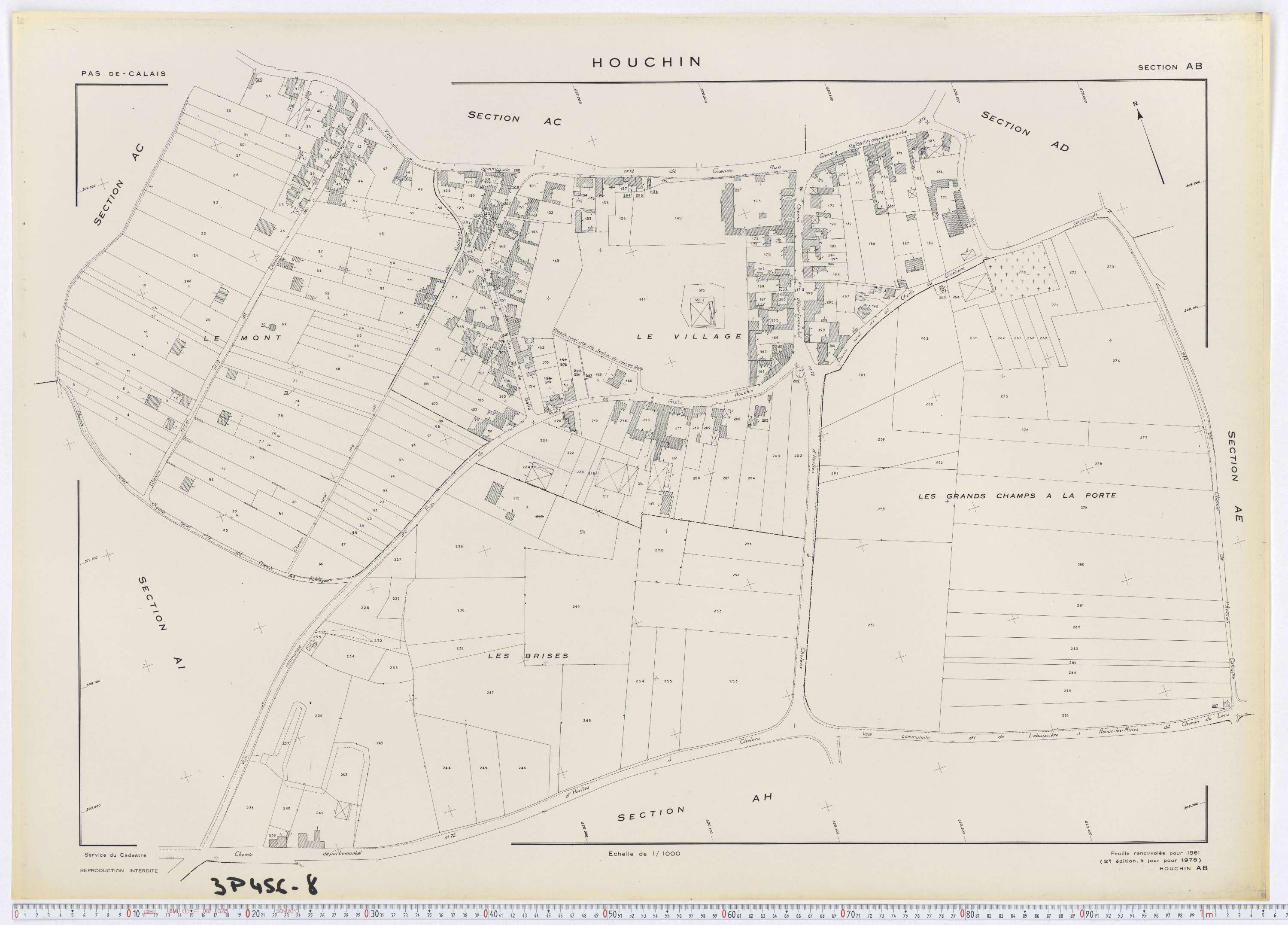Houchin - Section AB.