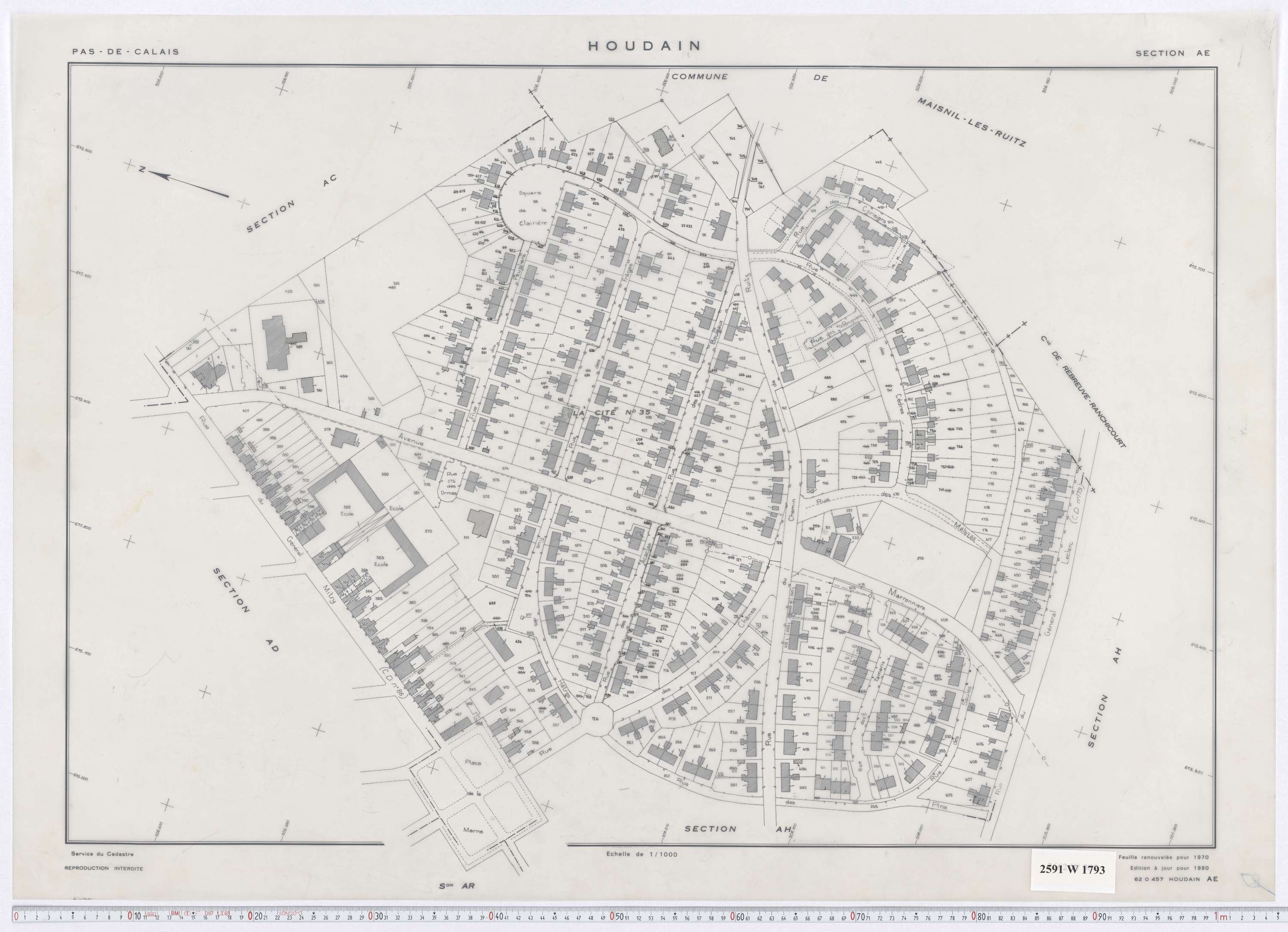 Houdain - Section AE.
