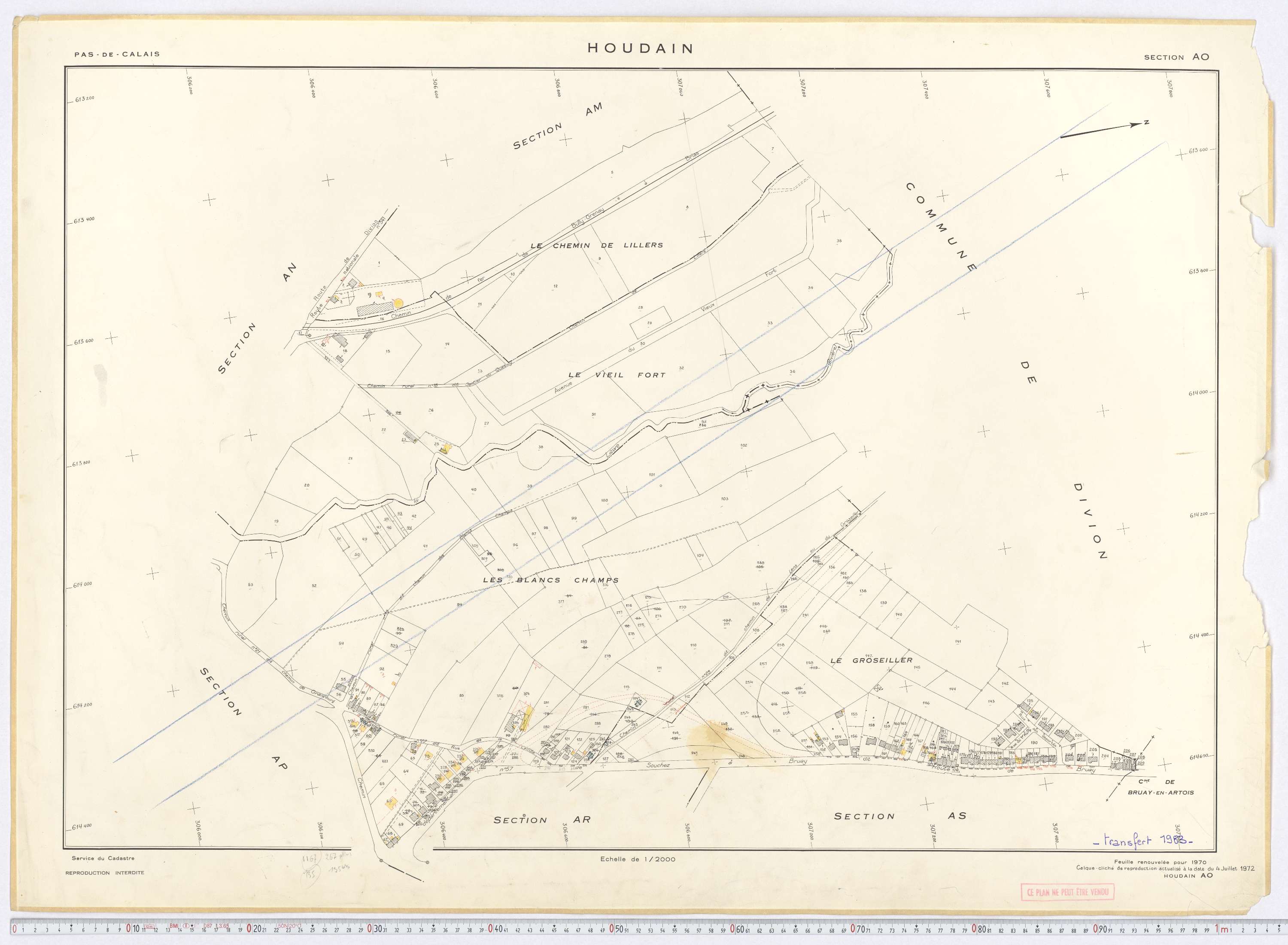 Houdain - Section AO.