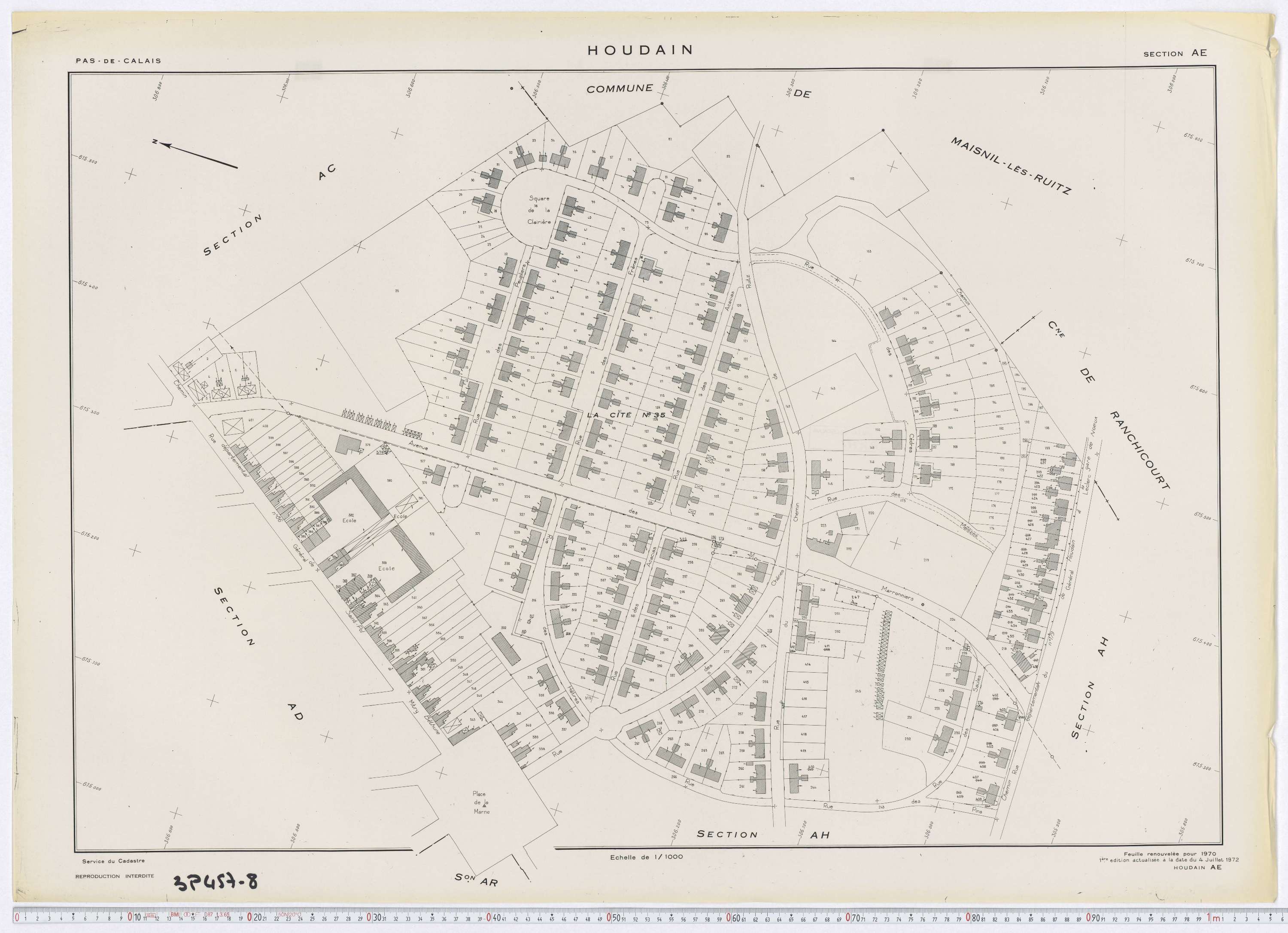 Houdain - Section AE.