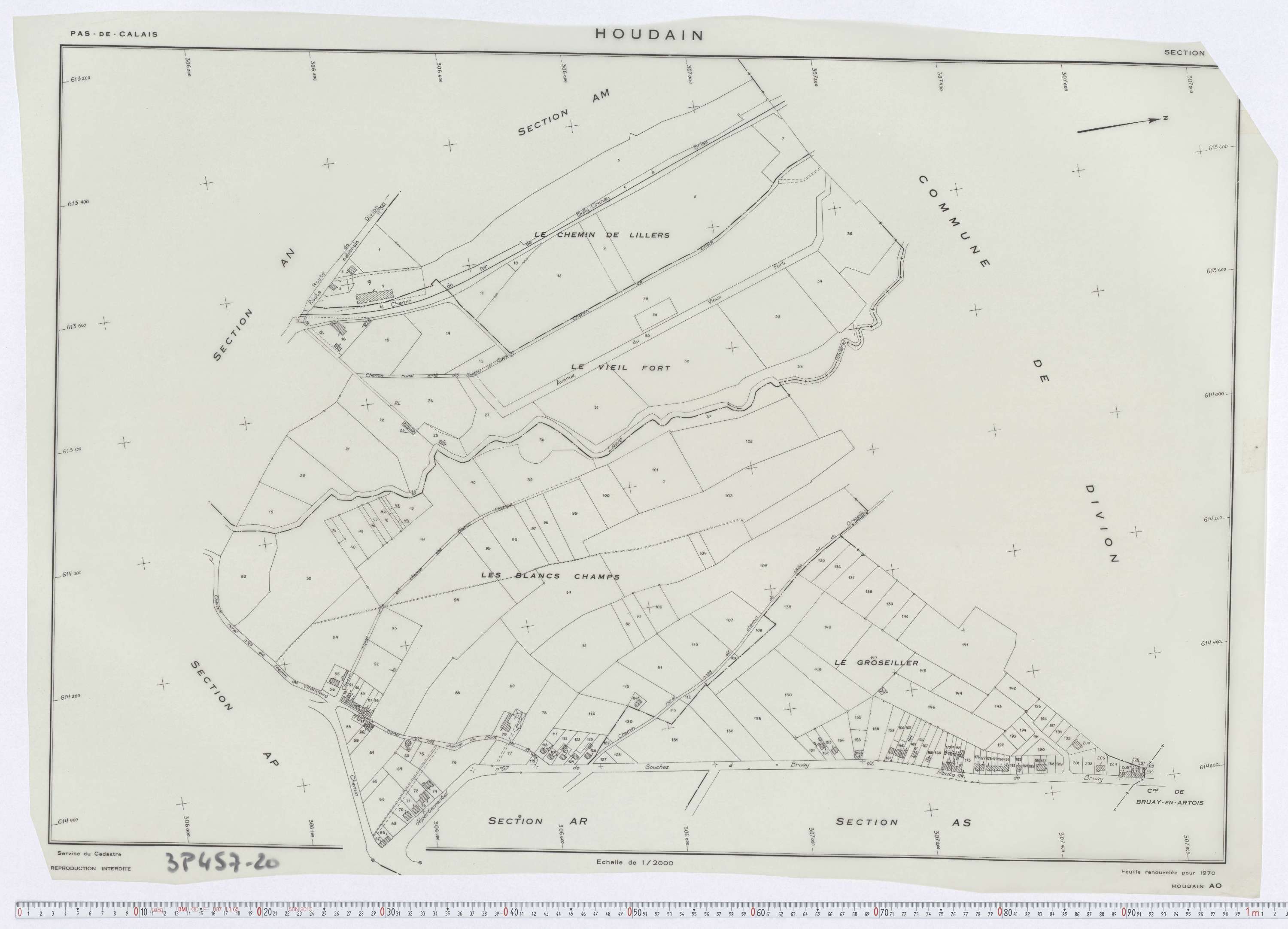 Houdain - Section AO.