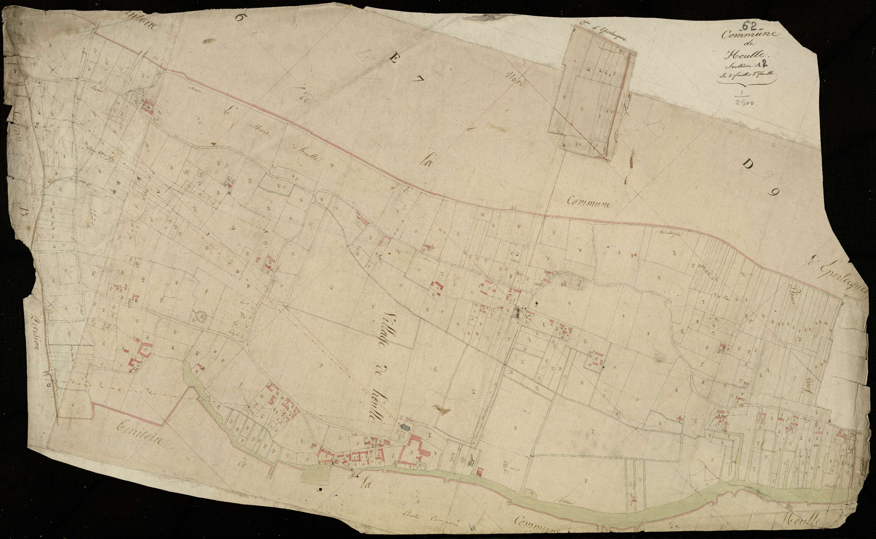 Houlle - Section A, 2e feuille