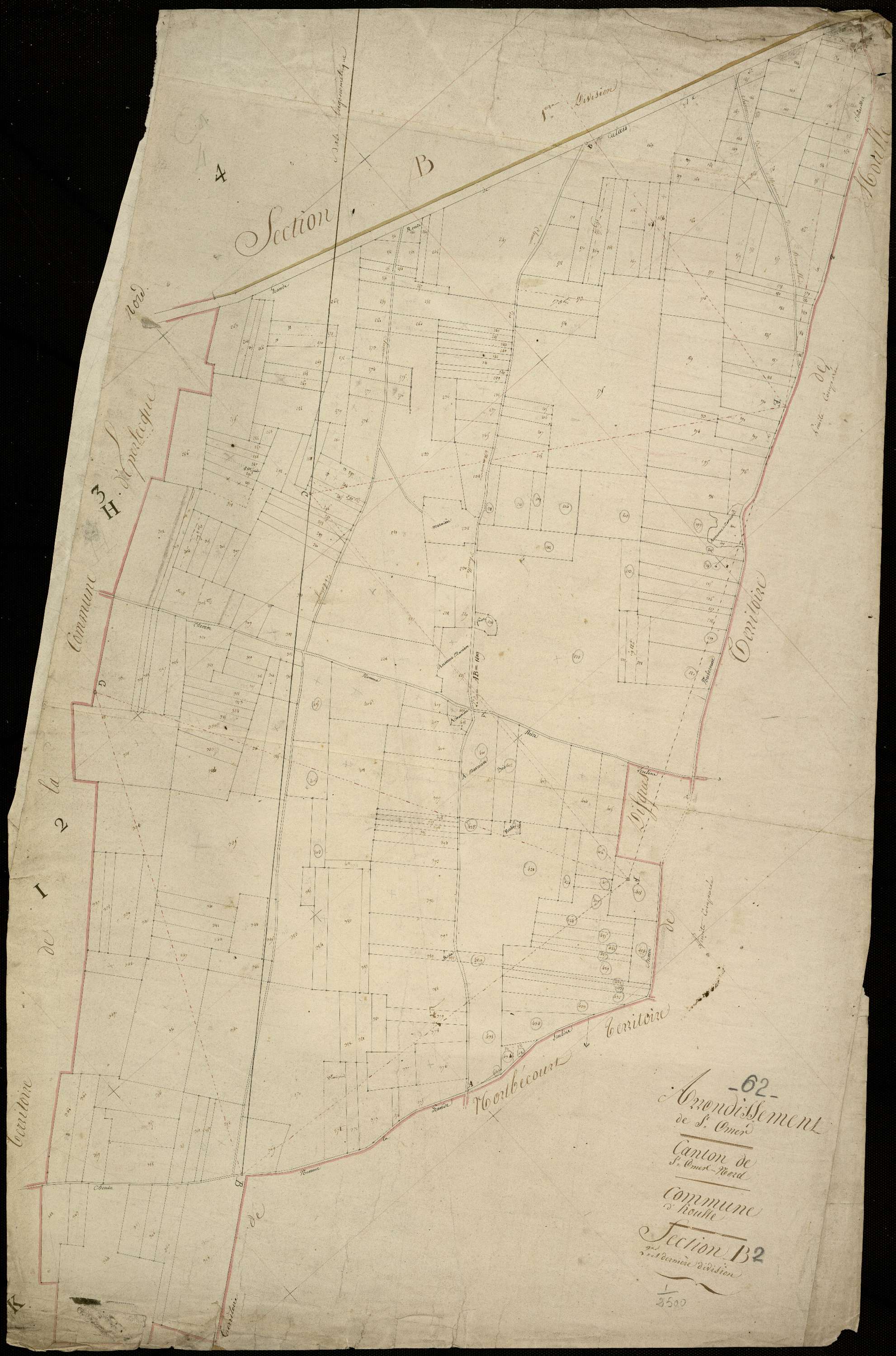 Houlle - Section B, 2e feuille