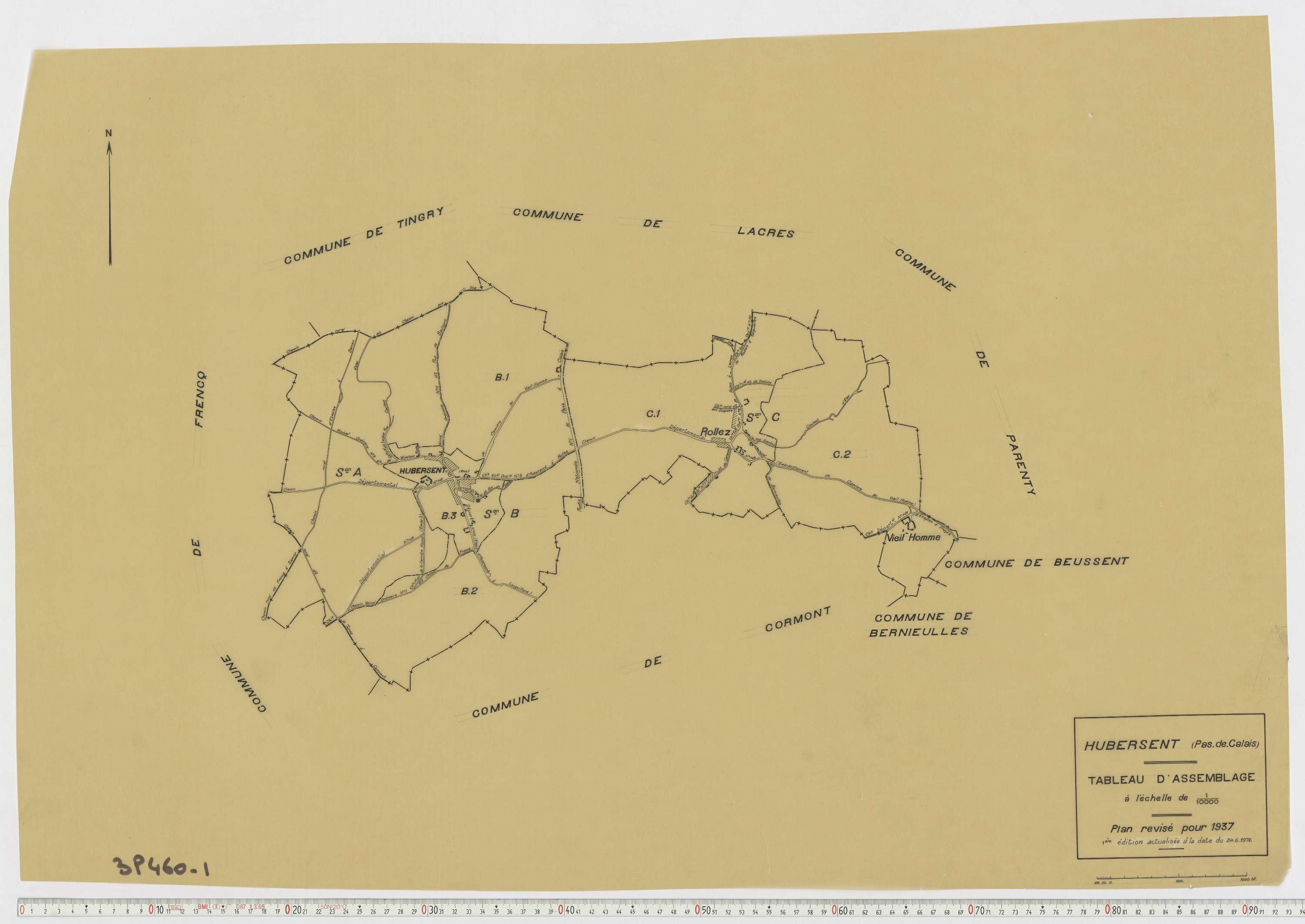 Hubersent - Tableau d'assemblage.