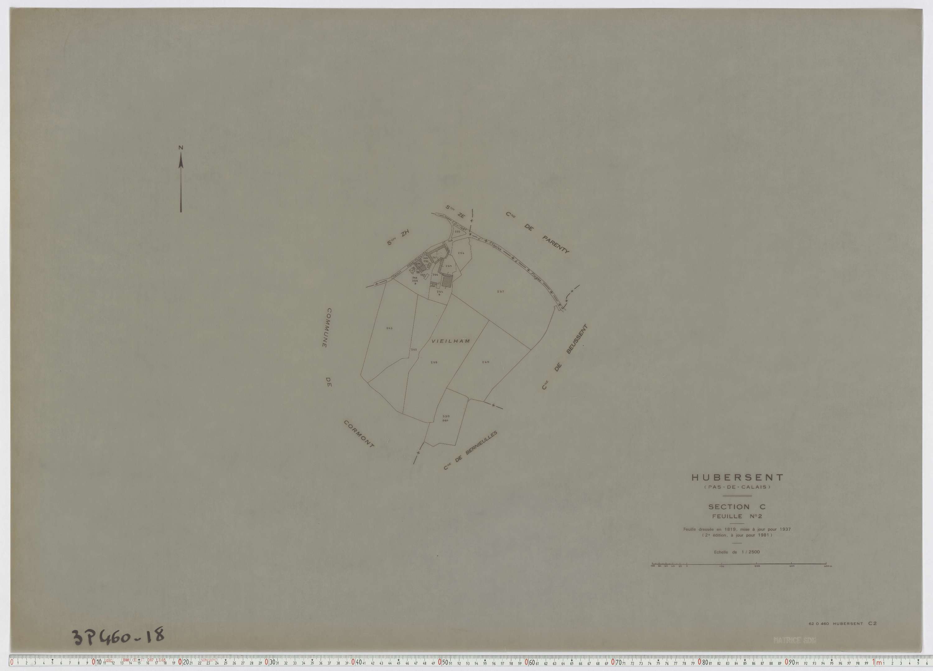 Hubersent - Section C, feuille 2.