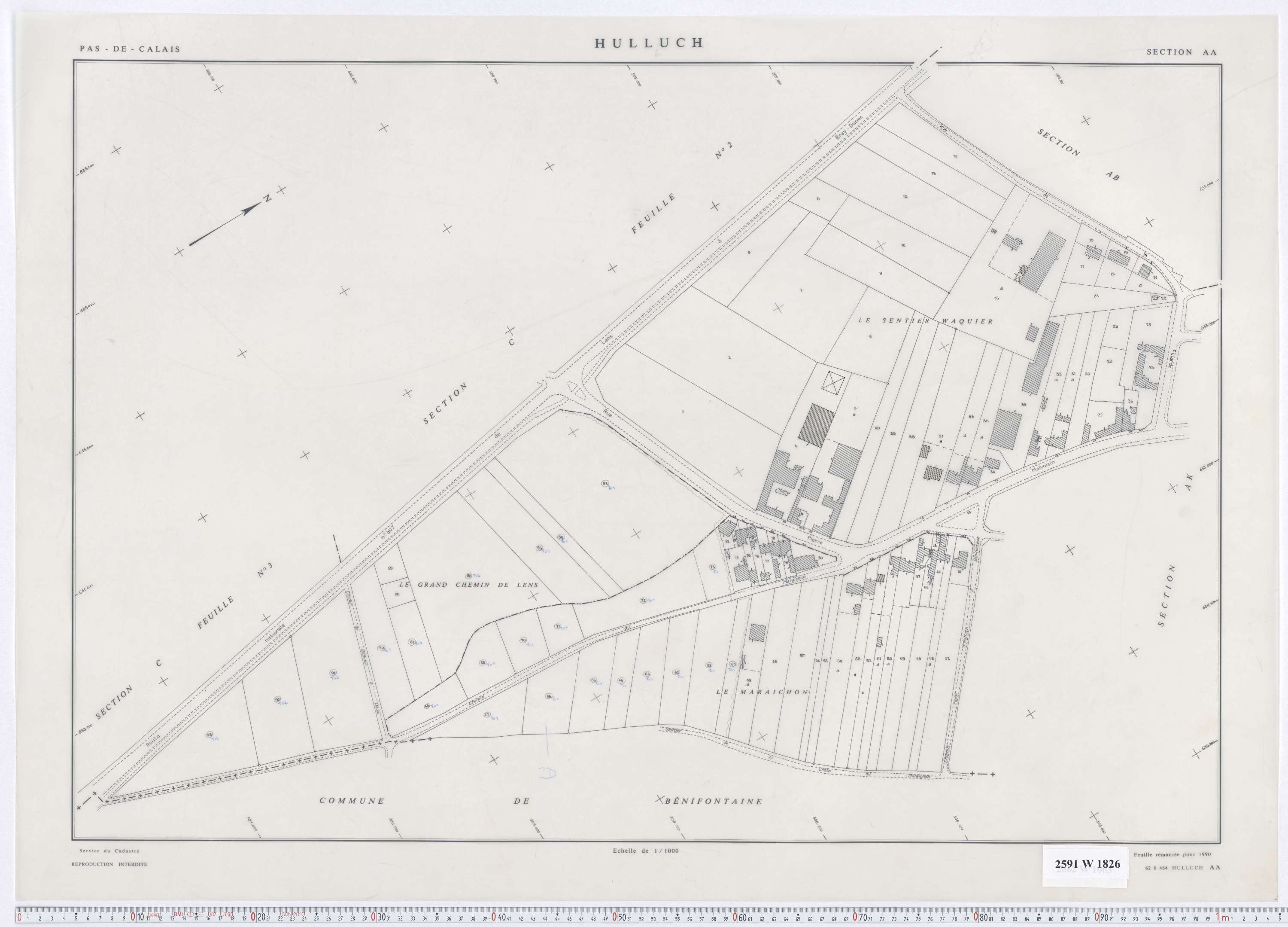 Hulluch - Section AA.