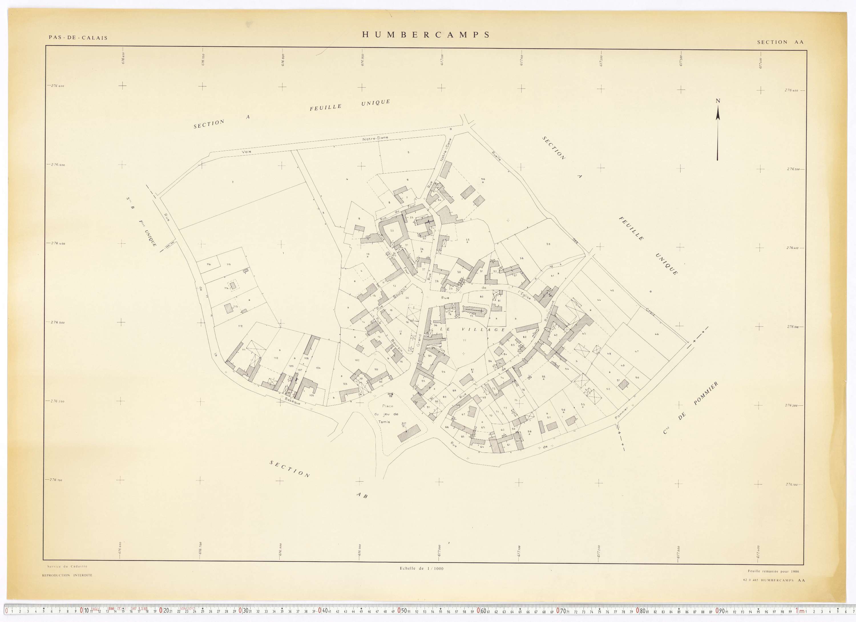 Humbercamps - Section AA.
