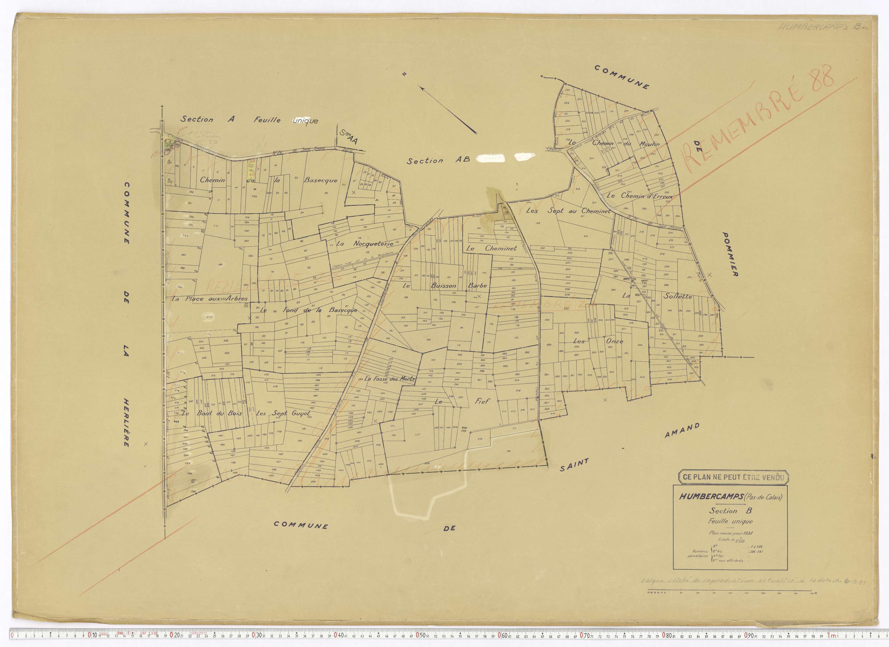 Humbercamps - Section B.