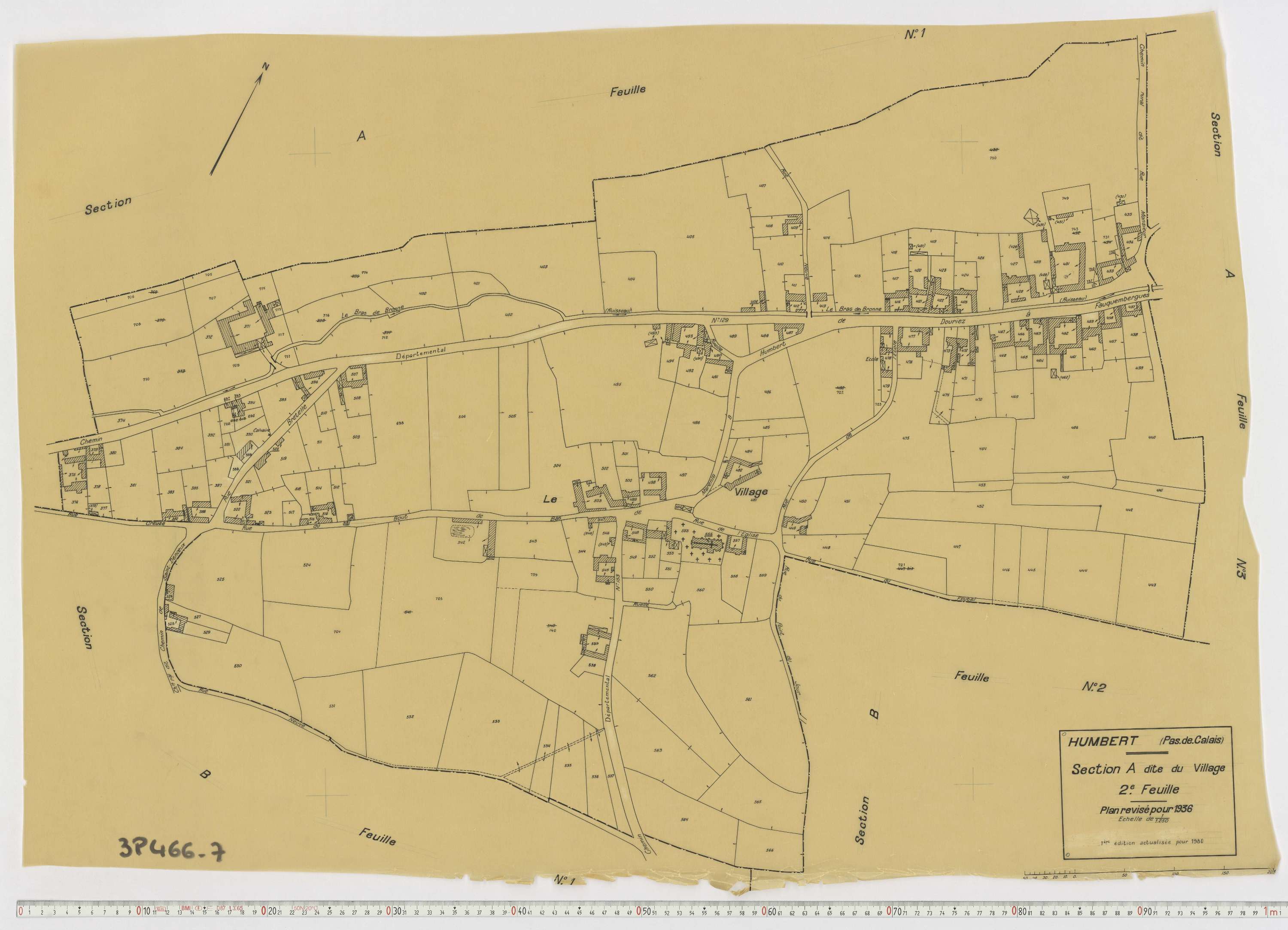 Humbert - Section A, feuille 2.