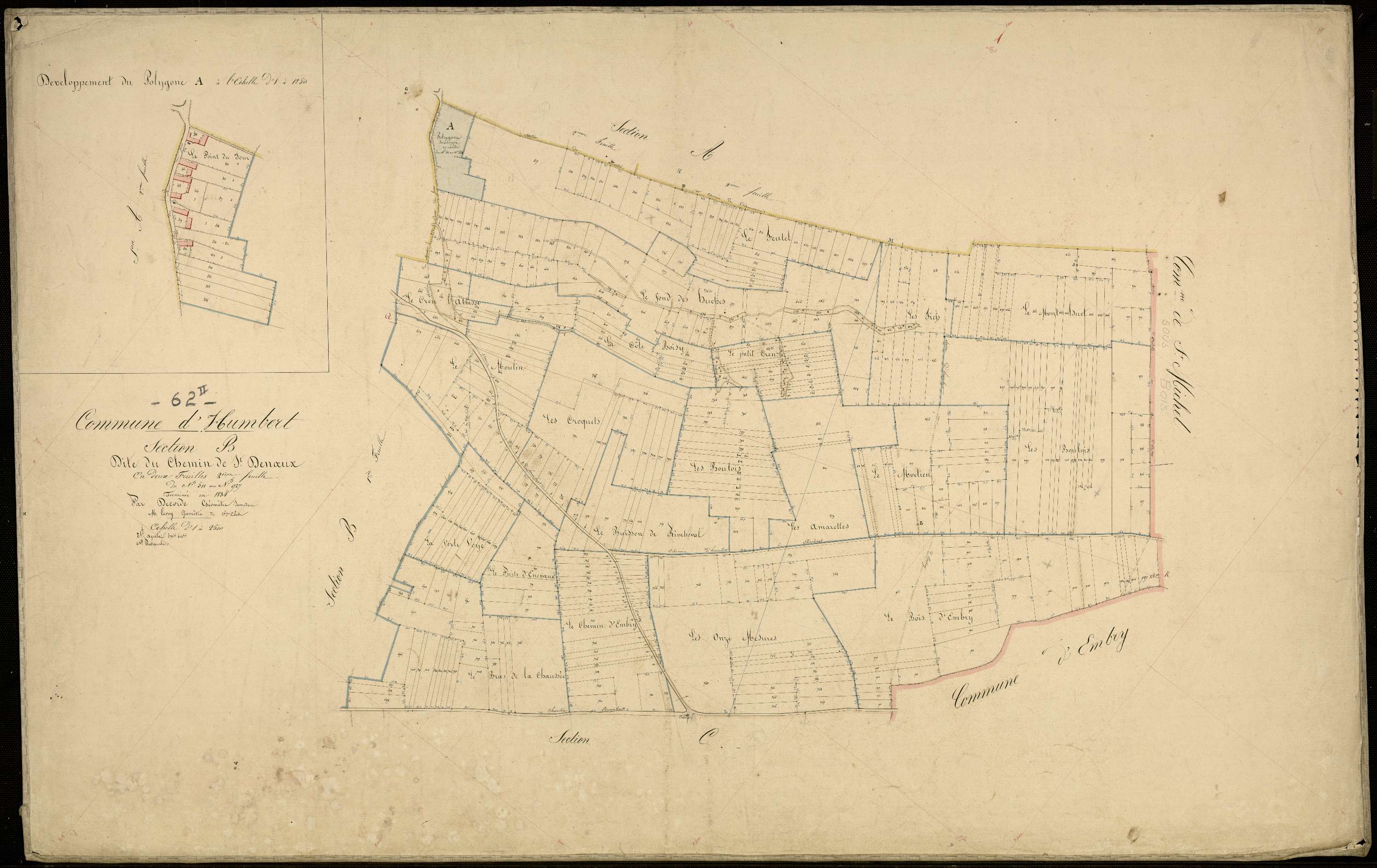 Humbert - Section B, 2e feuille