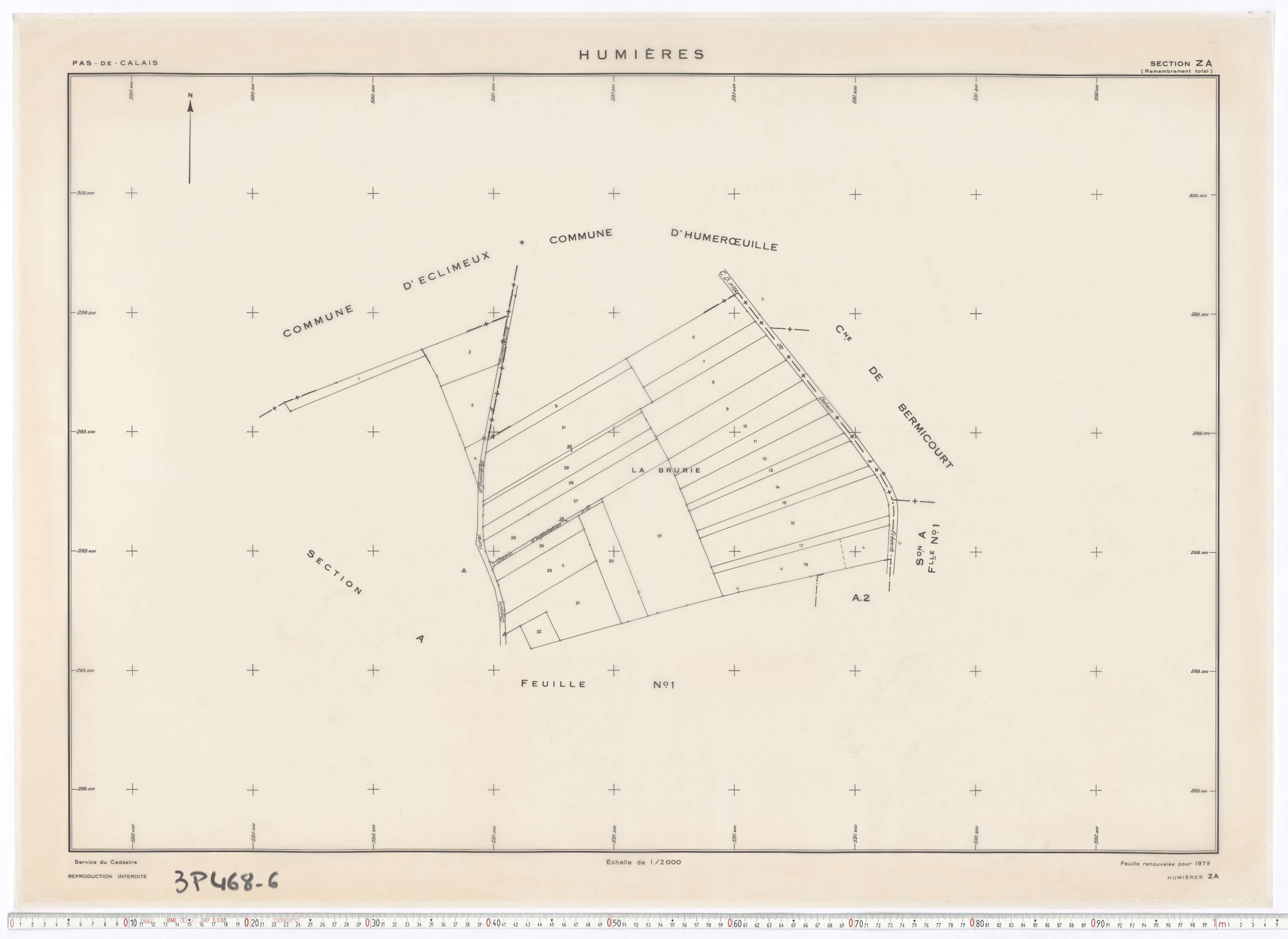 Humières - Section ZA.