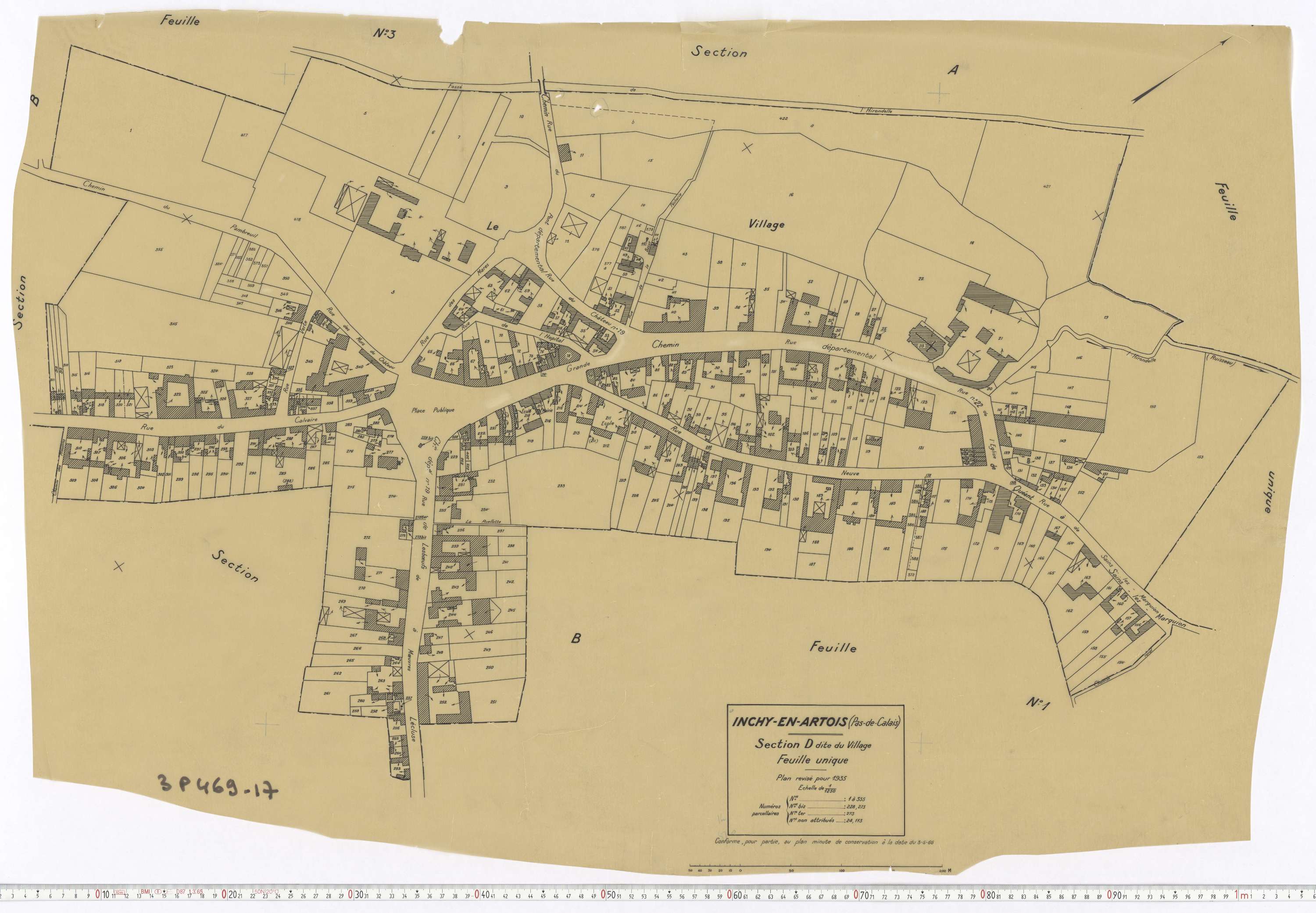 Inchy-en-Artois - Section D.