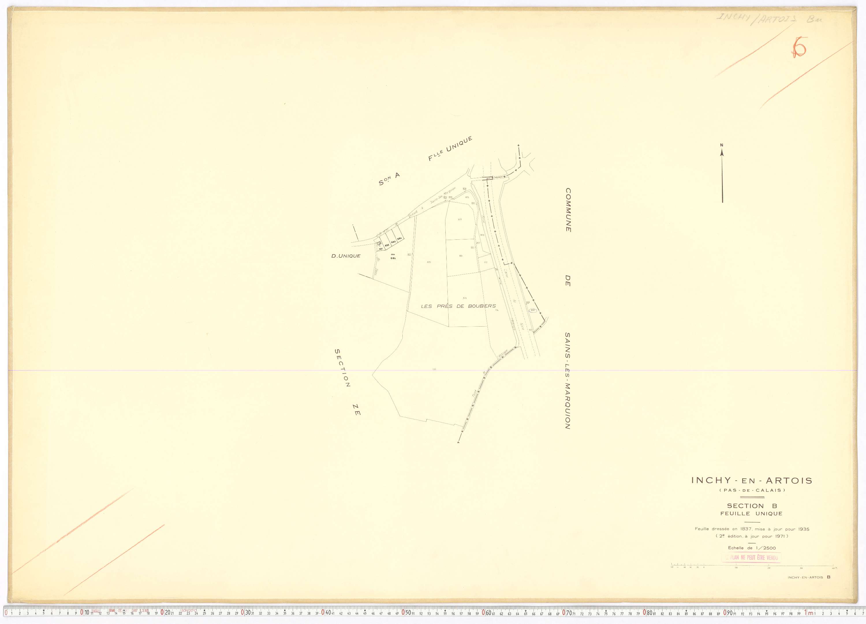 Inchy-en-Artois - Section B.