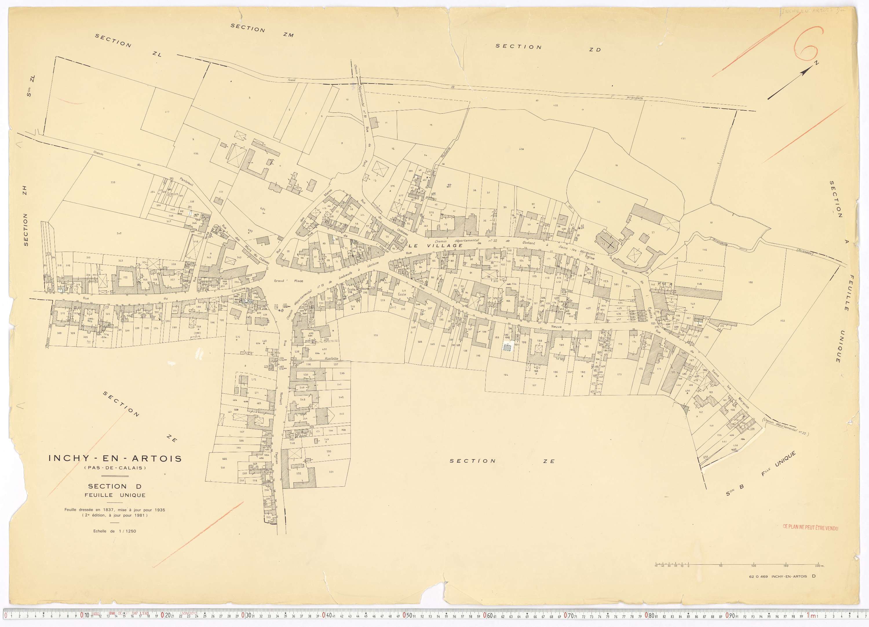 Inchy-en-Artois - Section D.