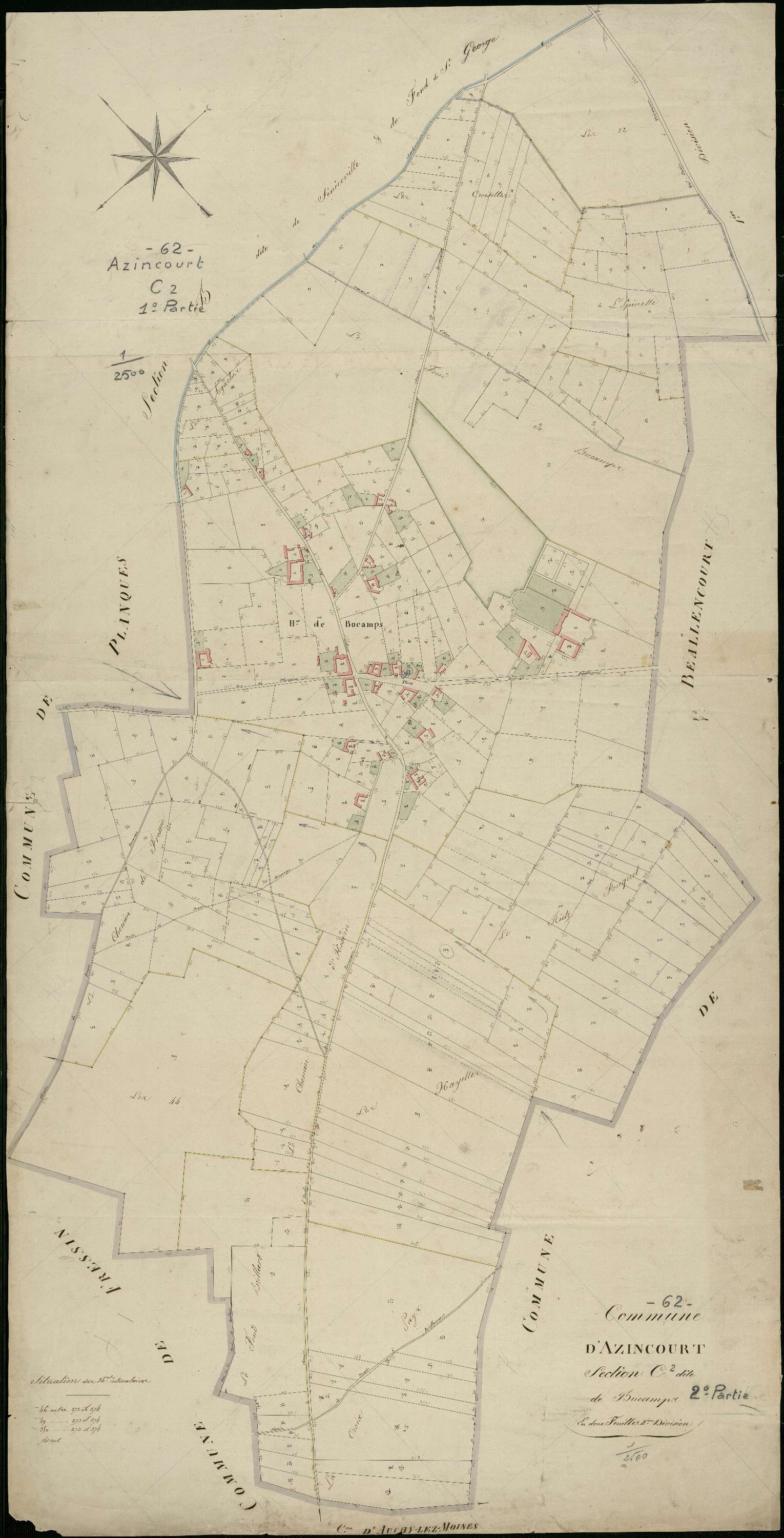 Incourt - Section C, 2e feuille