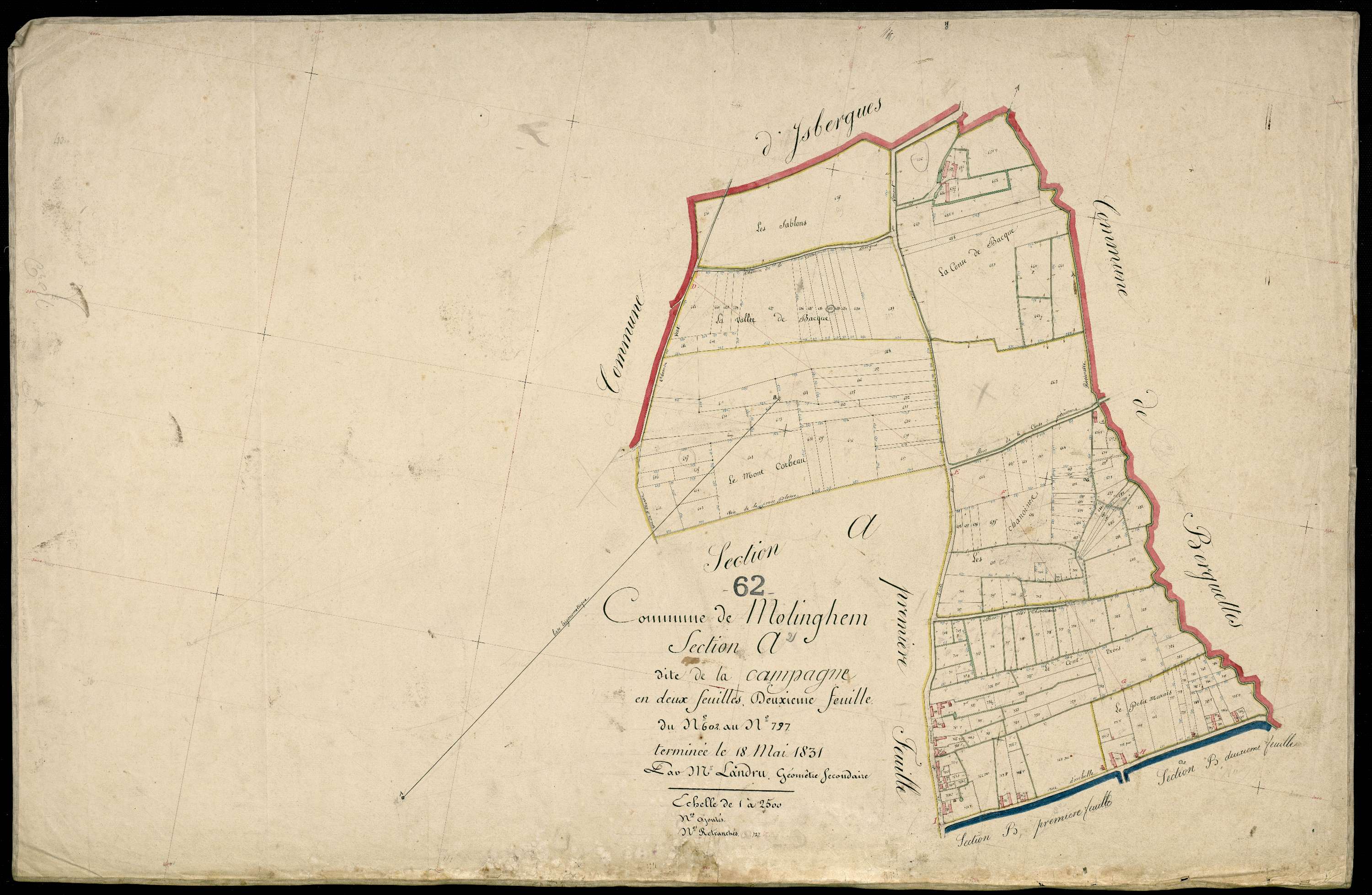 Inghem - Section A, 2e feuille
