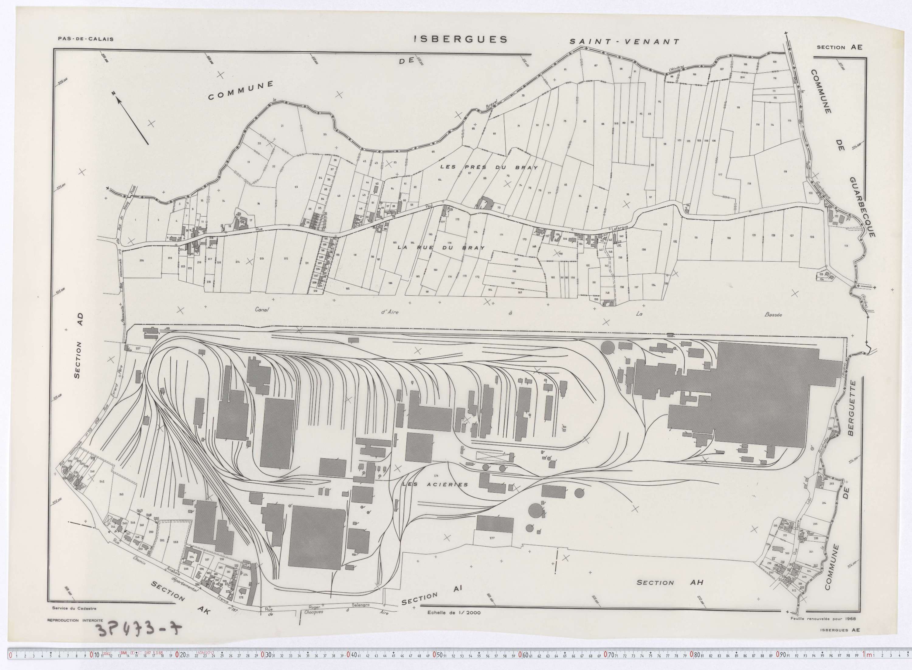 Isbergues - Section AE.