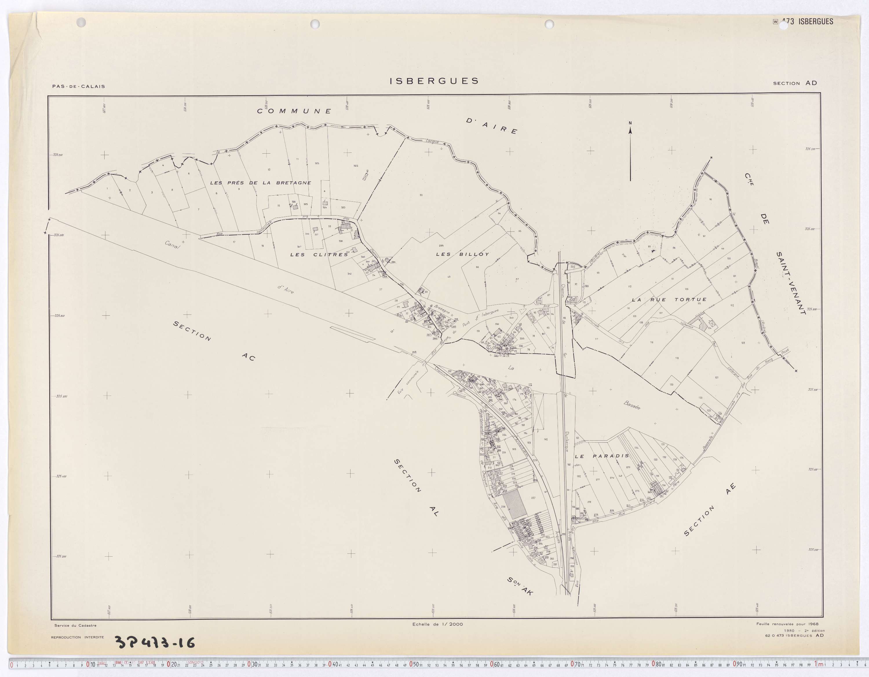 Isbergues - Section AD.