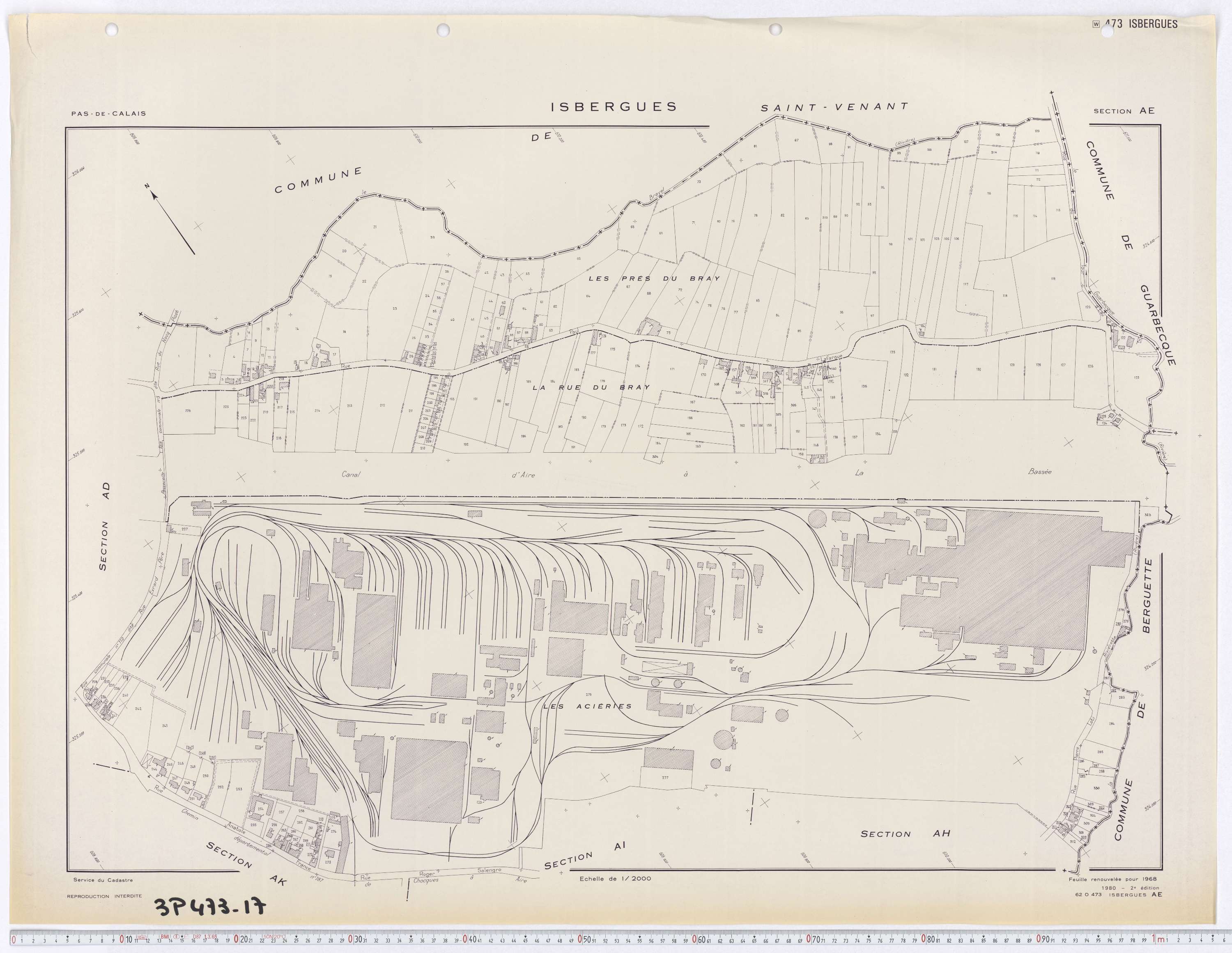 Isbergues - Section AE.