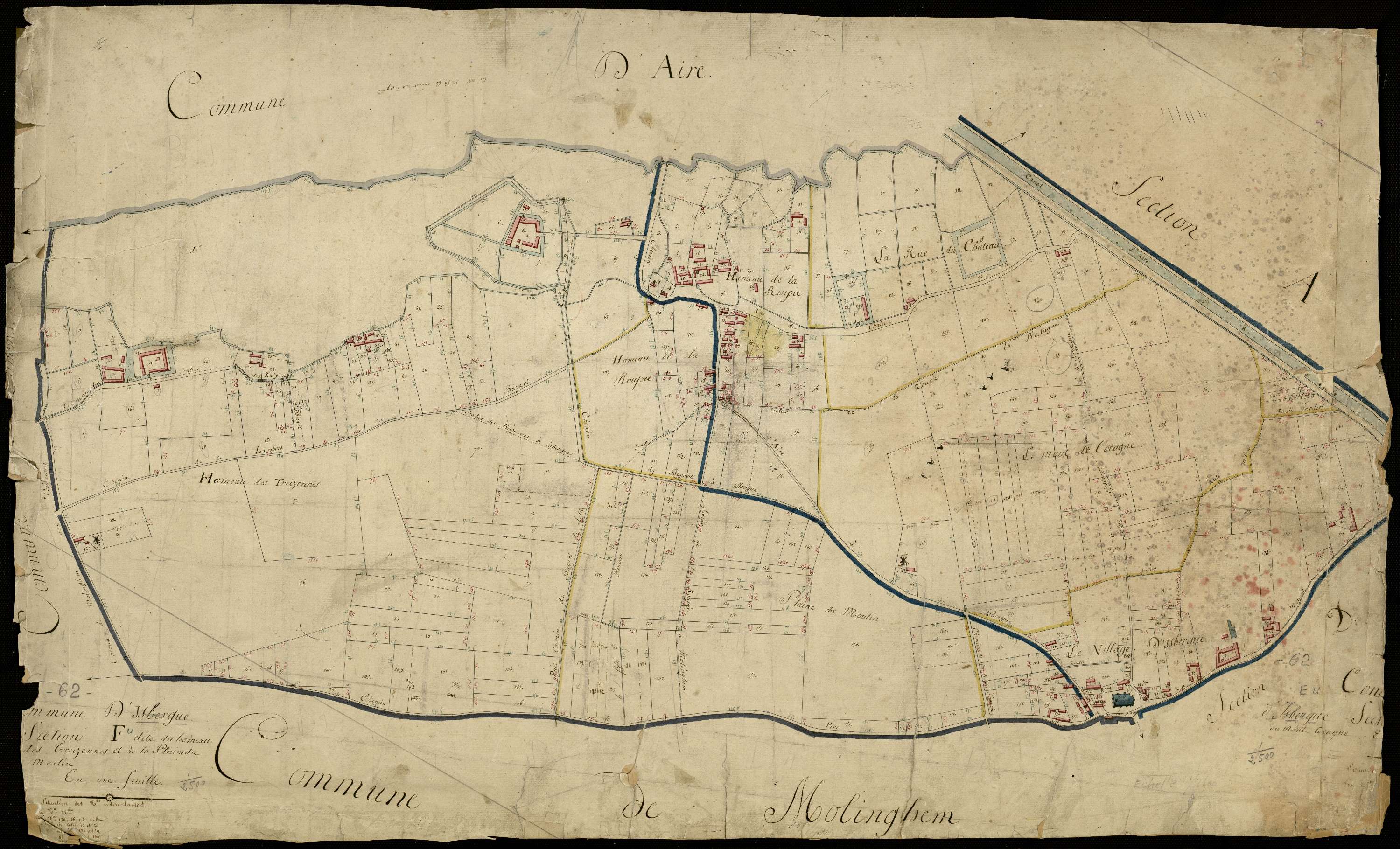 Isbergues - Sections E et F