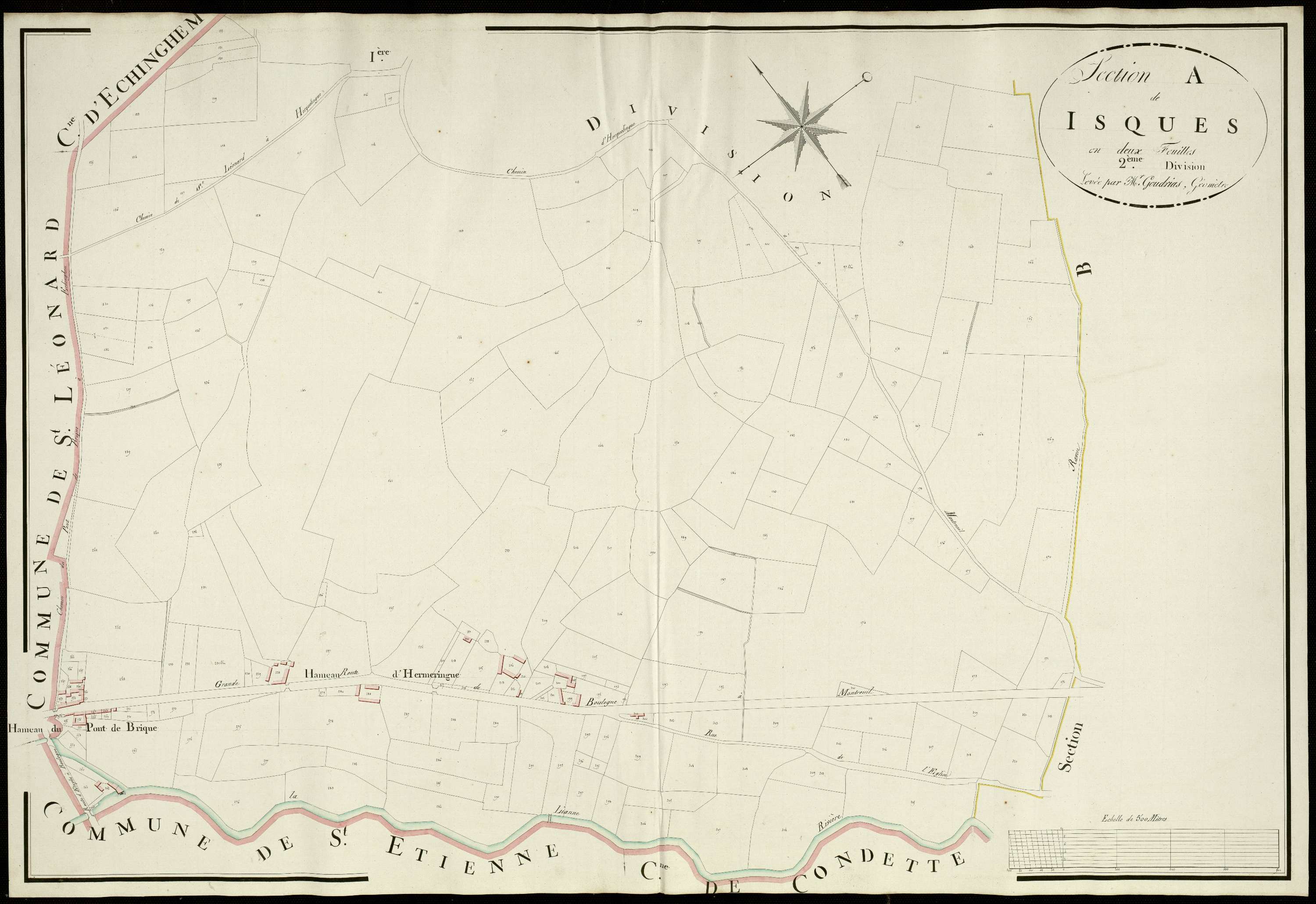 Isques - Section A, 2e feuille