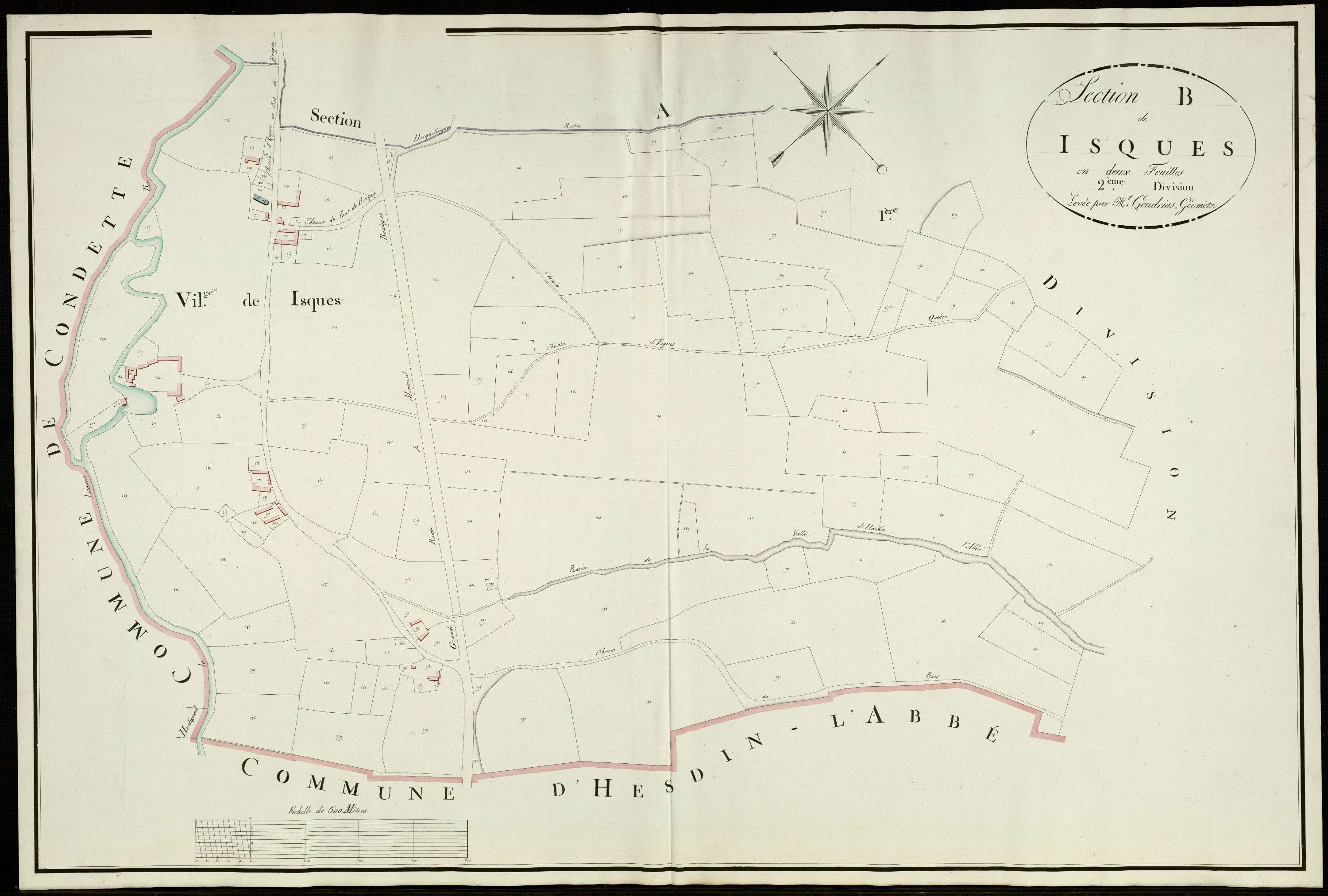 Isques - Section B, 2e feuille