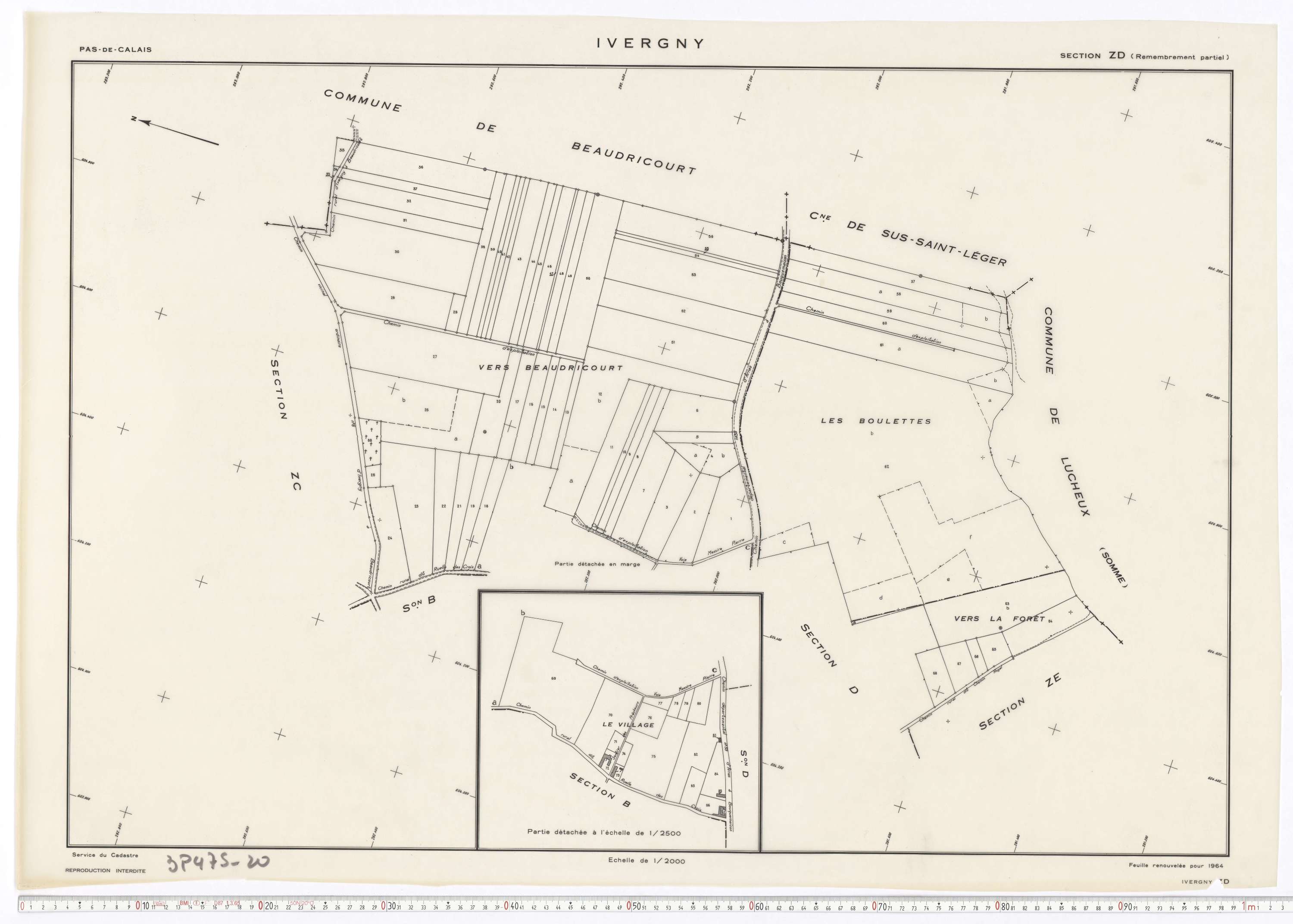Ivergny - Section ZD.