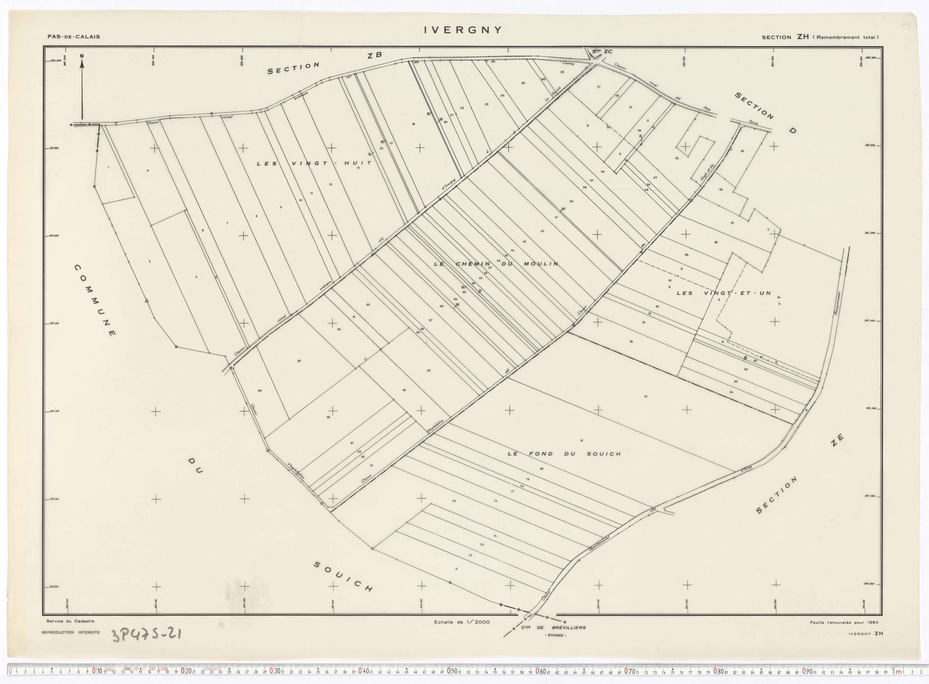 Ivergny - Section ZH.