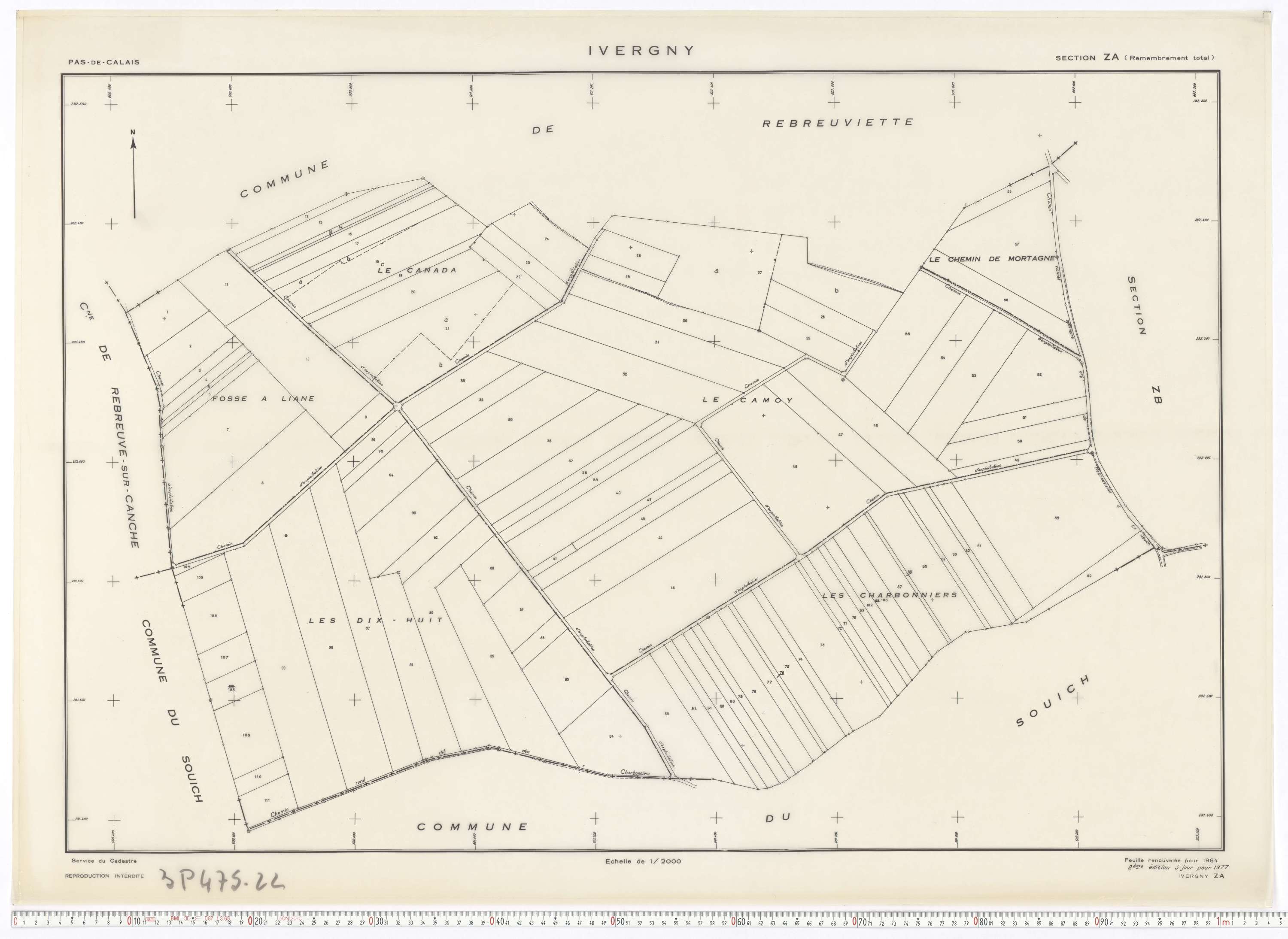 Ivergny - Section ZA.
