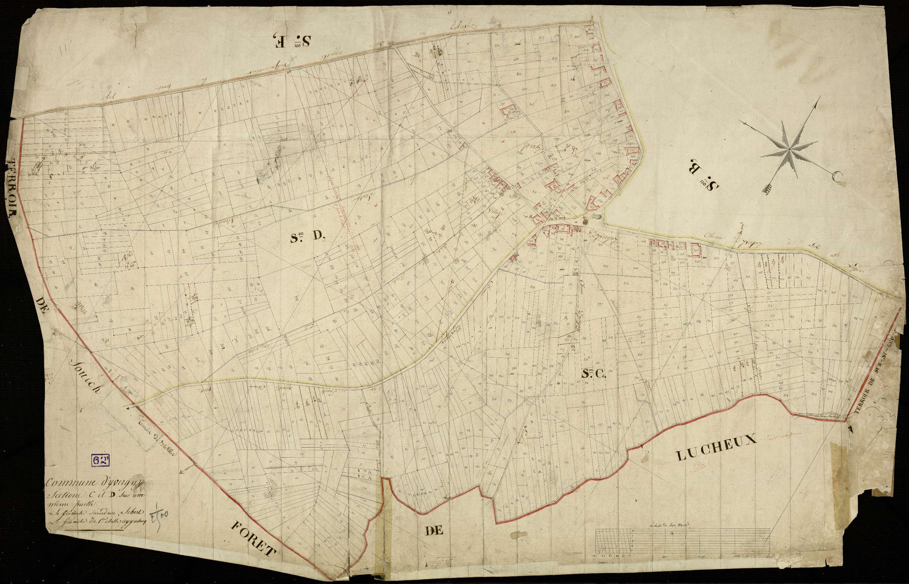 Ivergny - Sections C et D