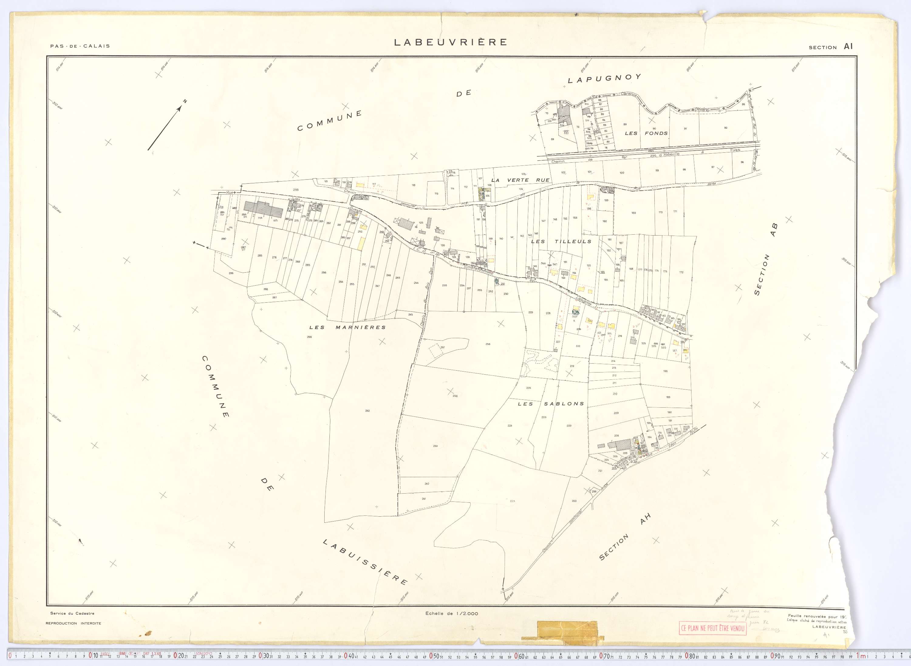 Labeuvrière - Section AI.