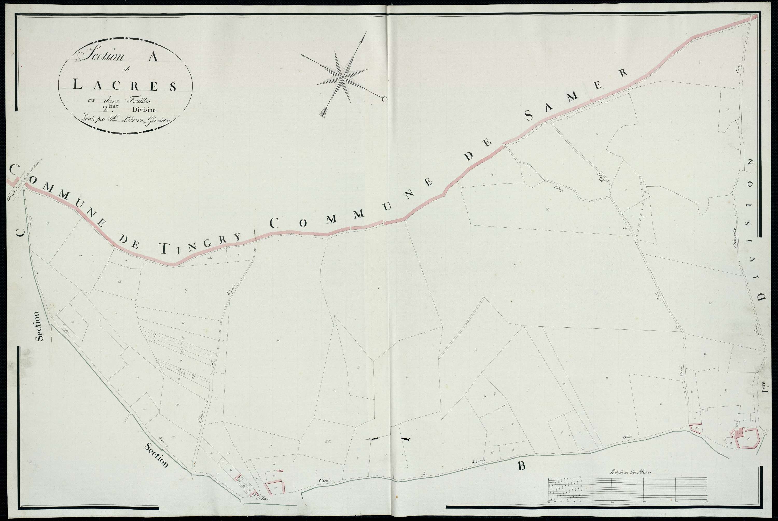 Lacres - Section A, 2e feuille