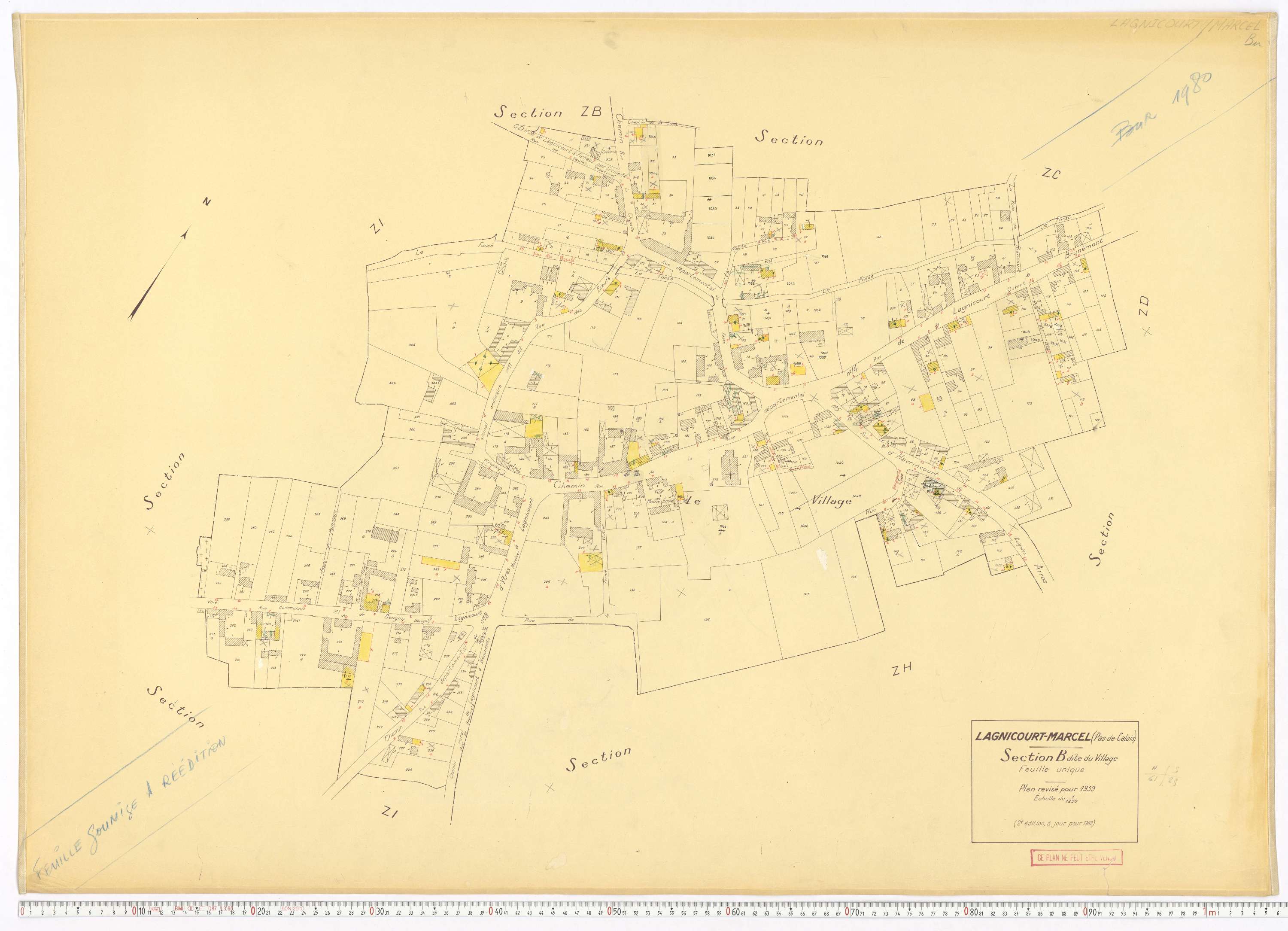 Lagnicourt-Marcel - Section B.