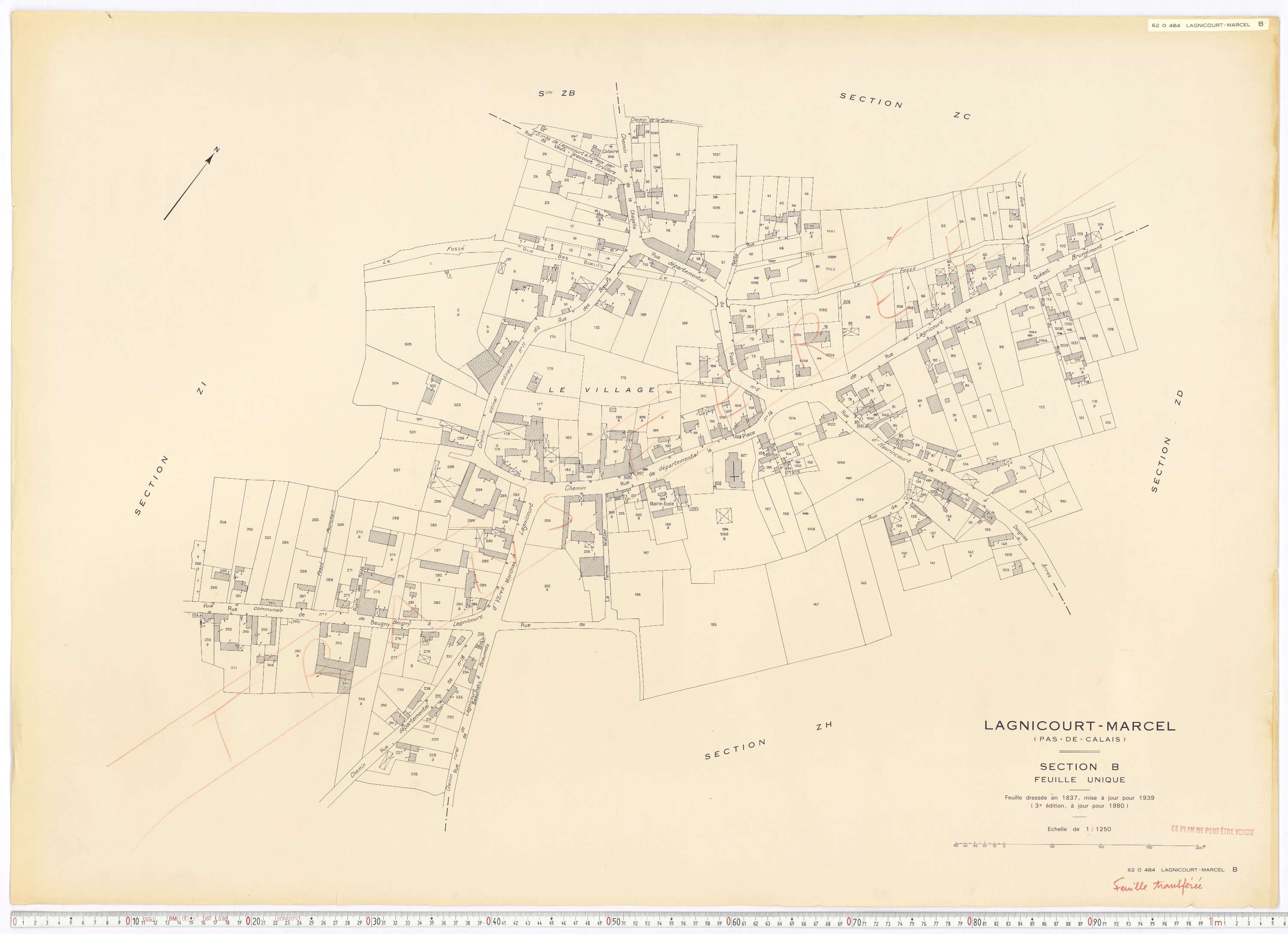Lagnicourt-Marcel - Section B.