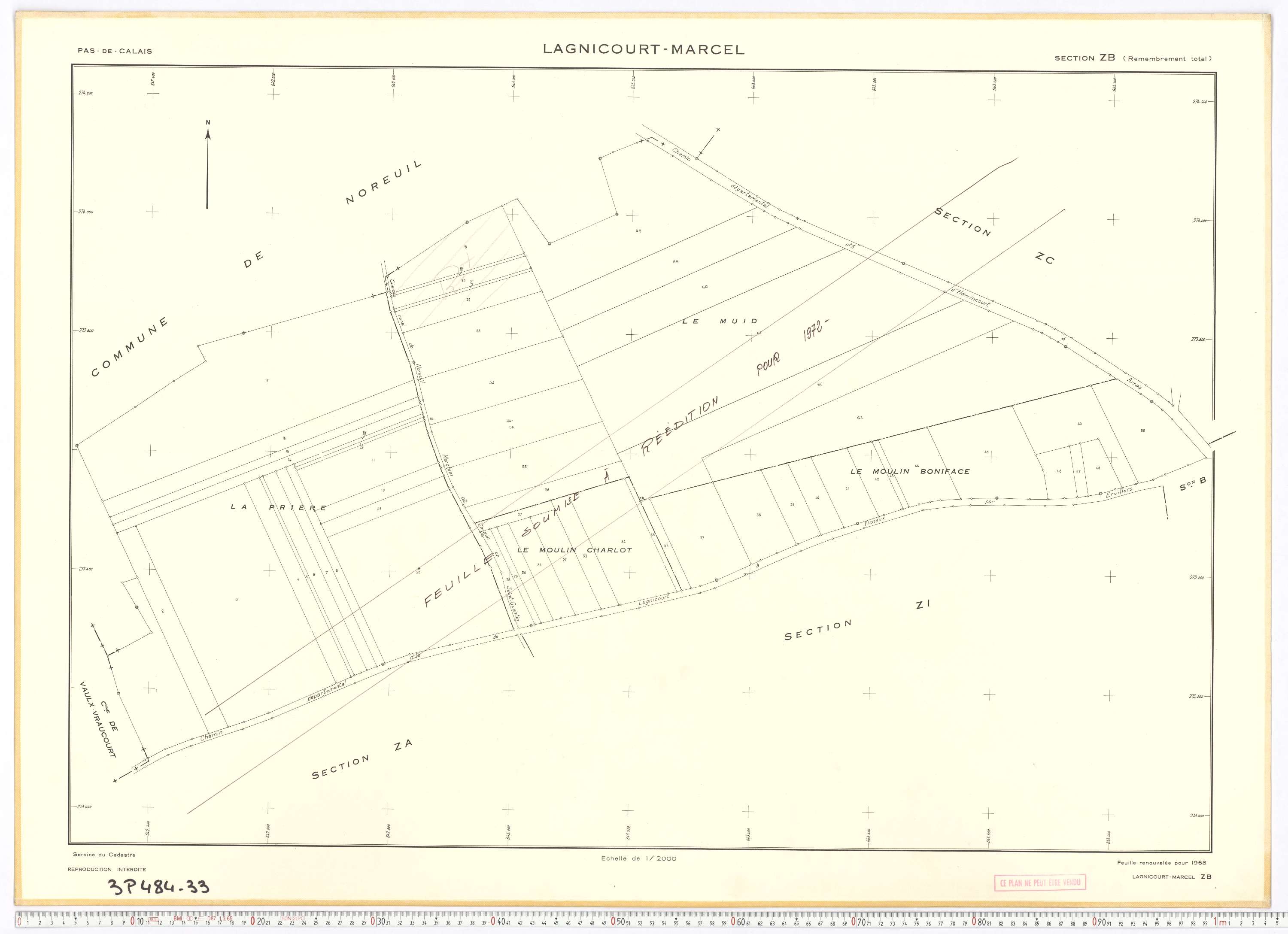Lagnicourt-Marcel - Section ZB.