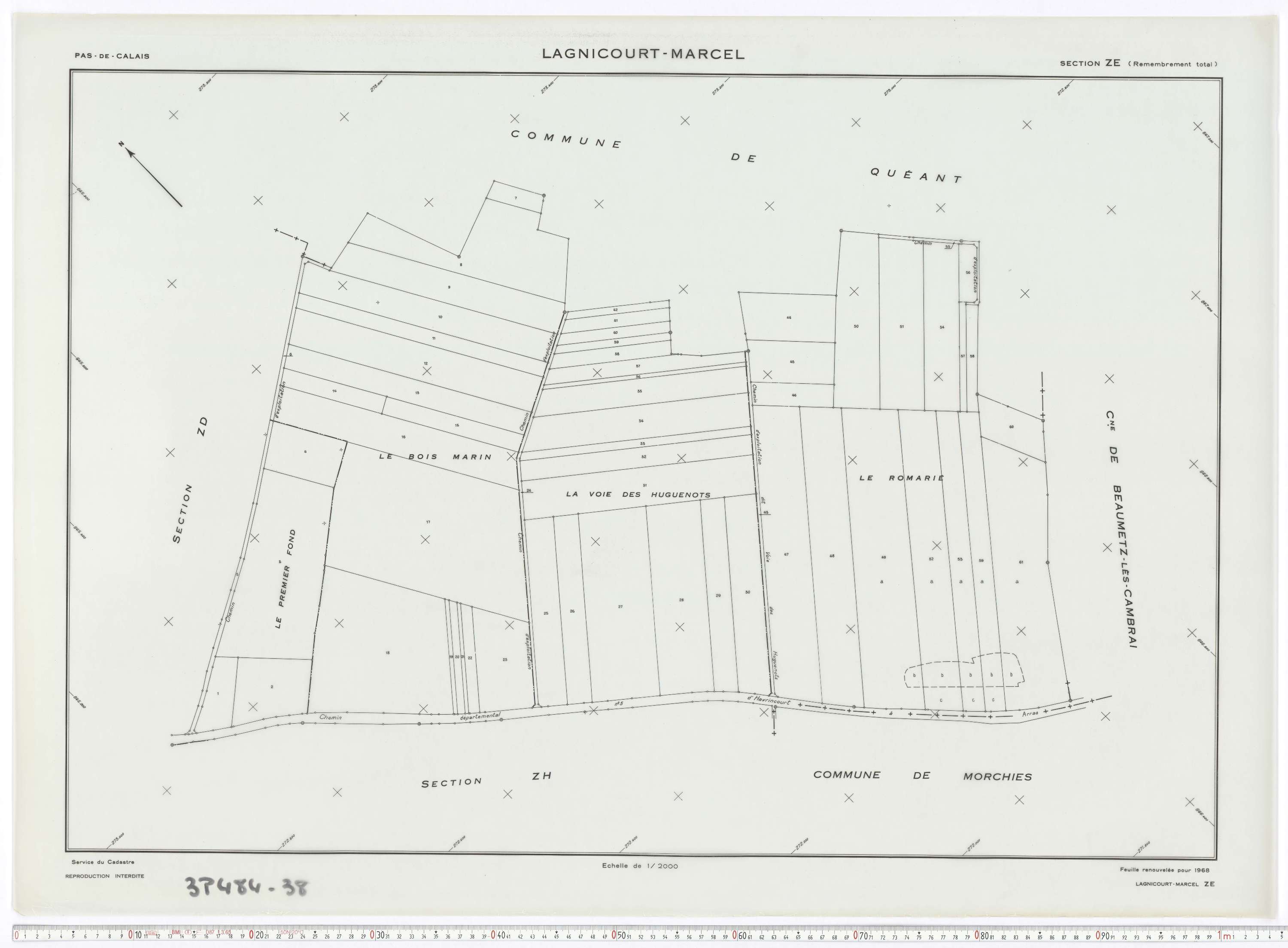 Lagnicourt-Marcel - Section ZE.