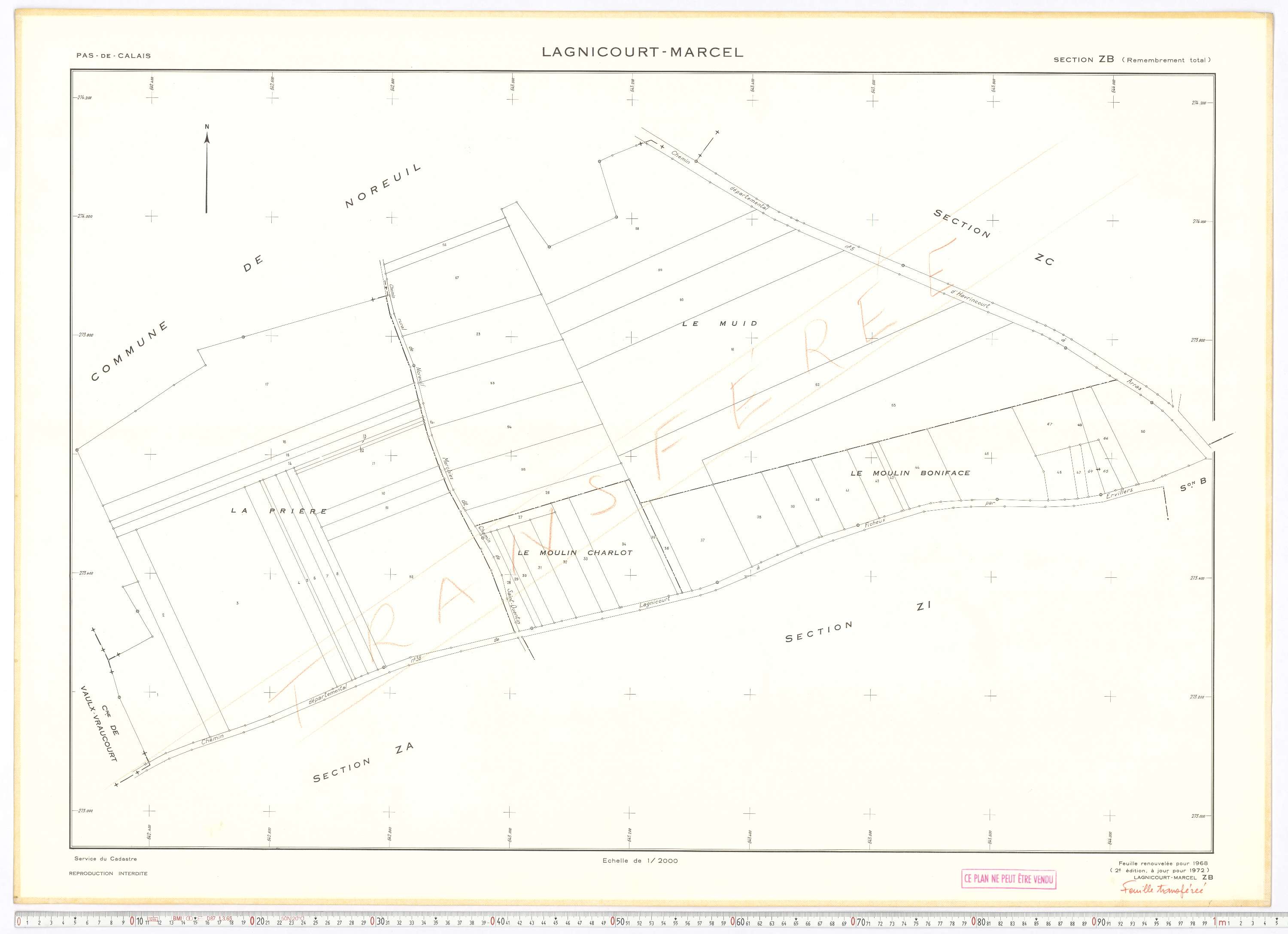 Lagnicourt-Marcel - Section ZB.
