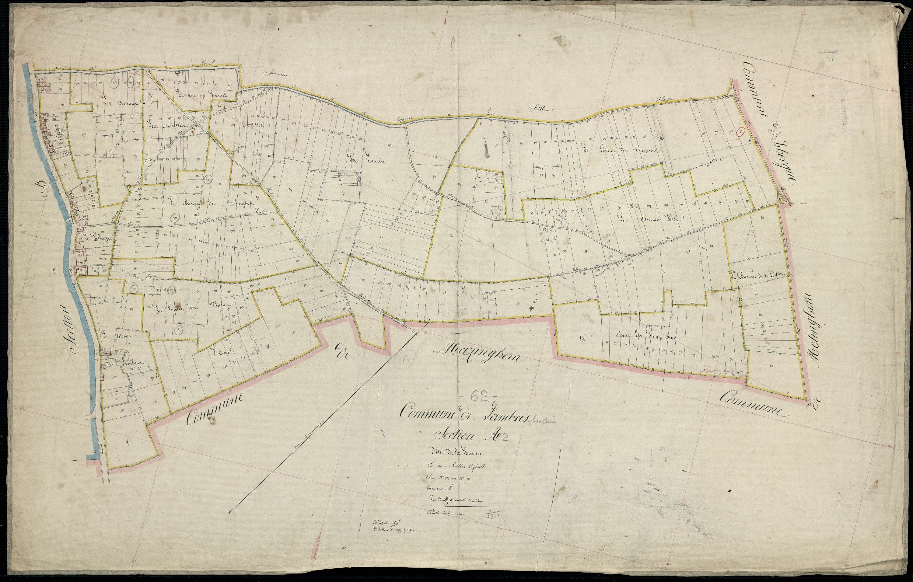 Lambres - Section A, 2e feuille
