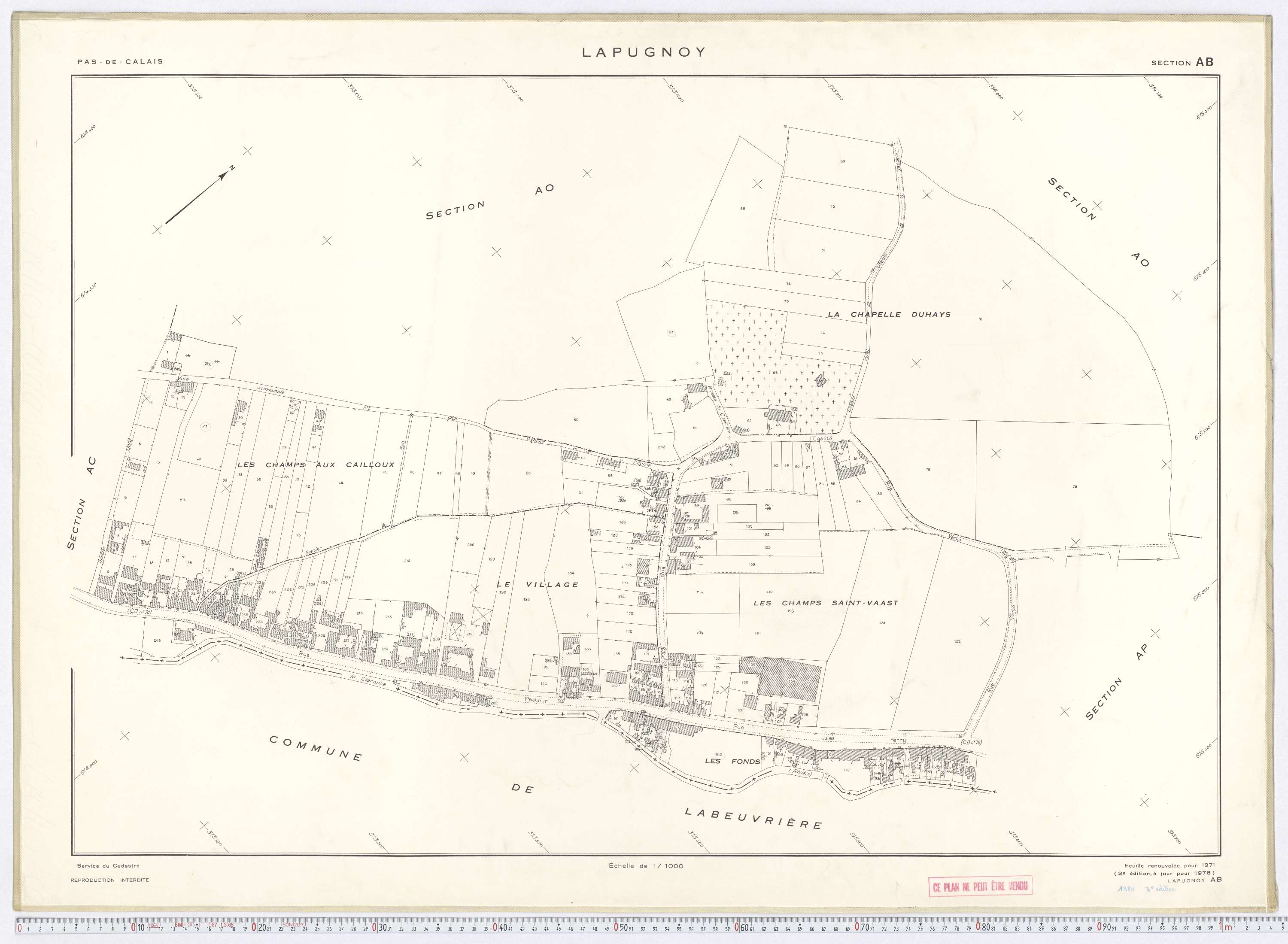 Lapugnoy - Section AB.