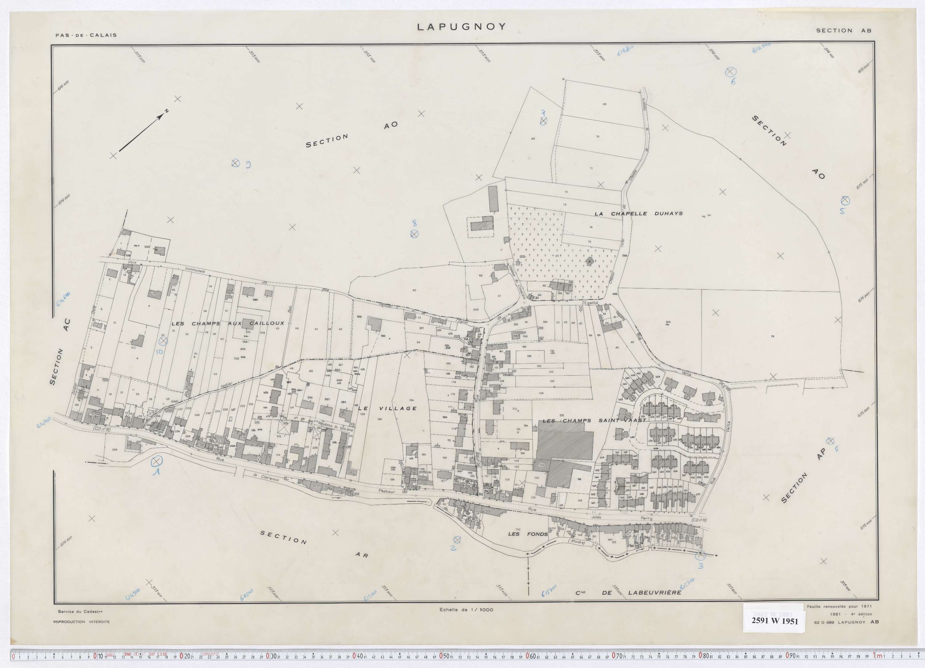 Lapugnoy - Section AB.