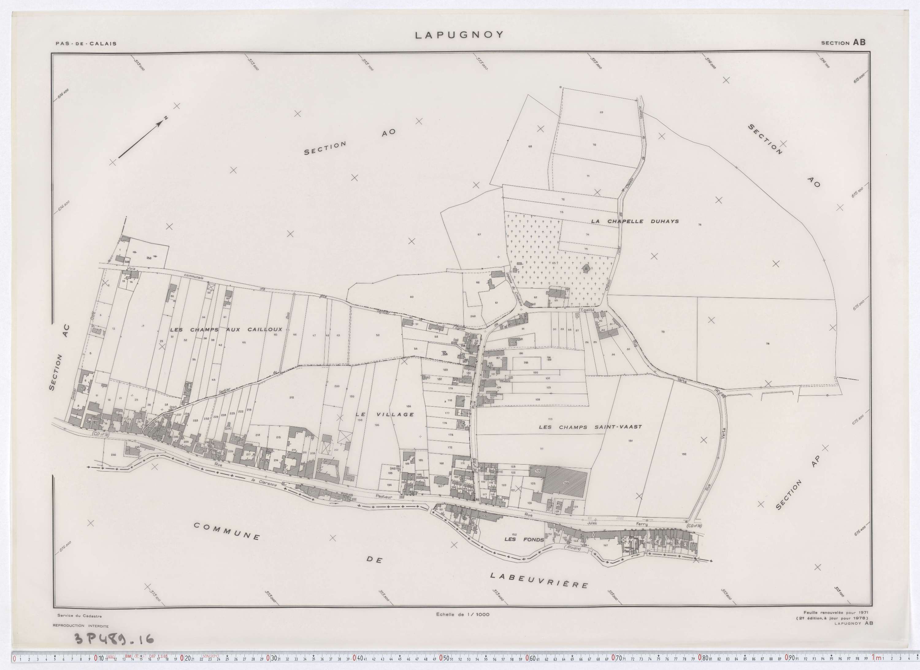 Lapugnoy - Section AB.