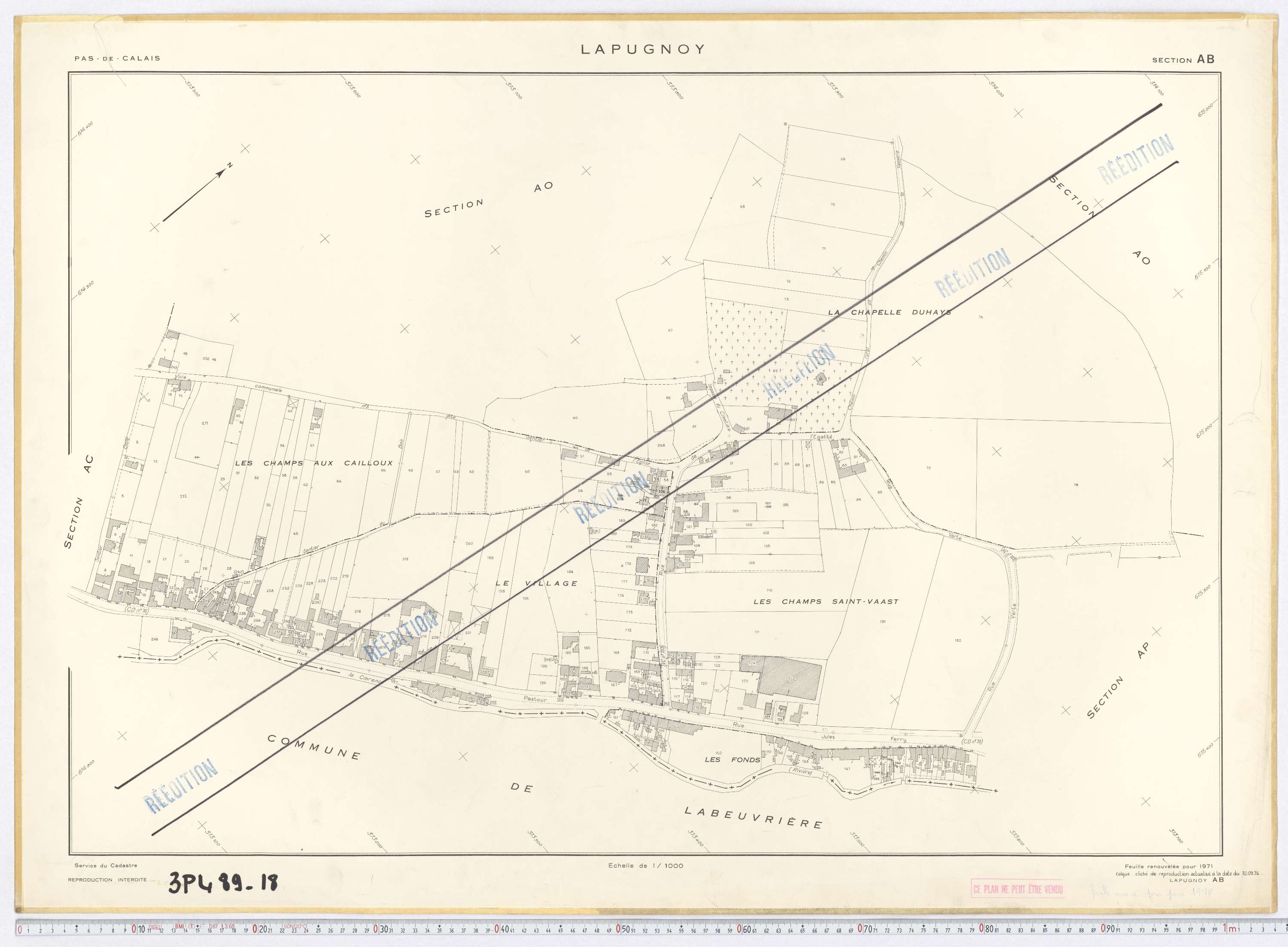 Lapugnoy - Section AB.