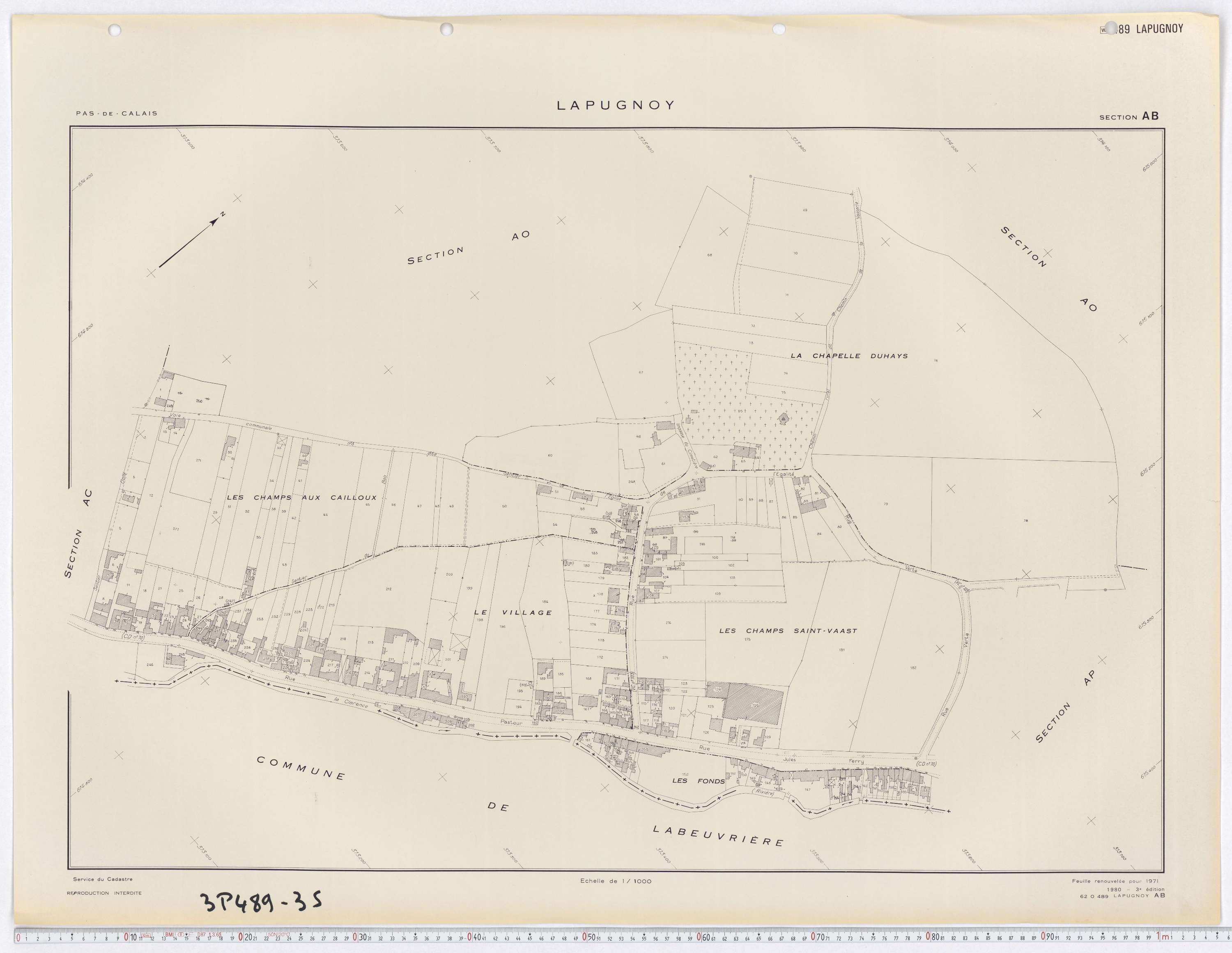 Lapugnoy - Section AB.