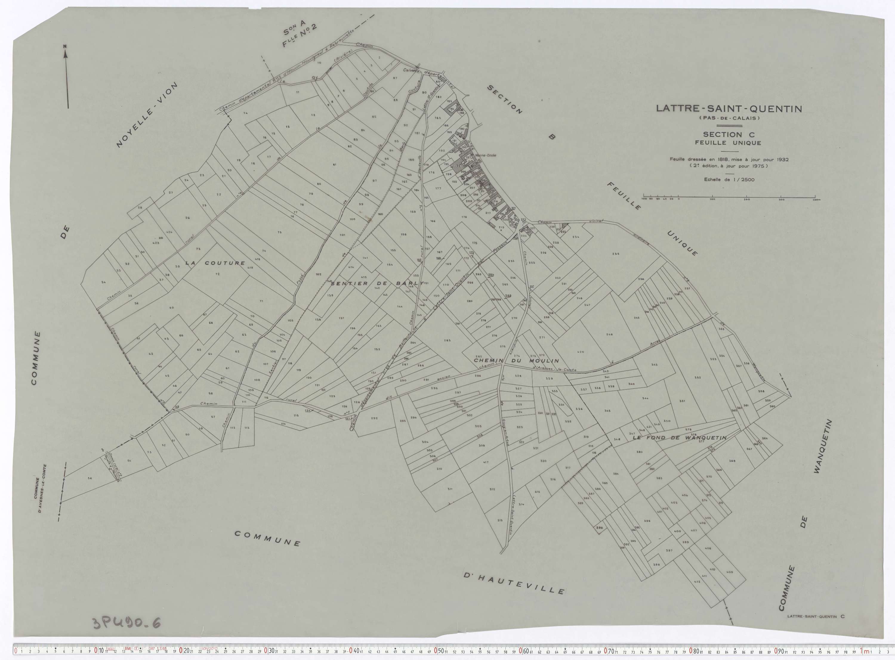 Lattre-Saint-Quentin - Section C.