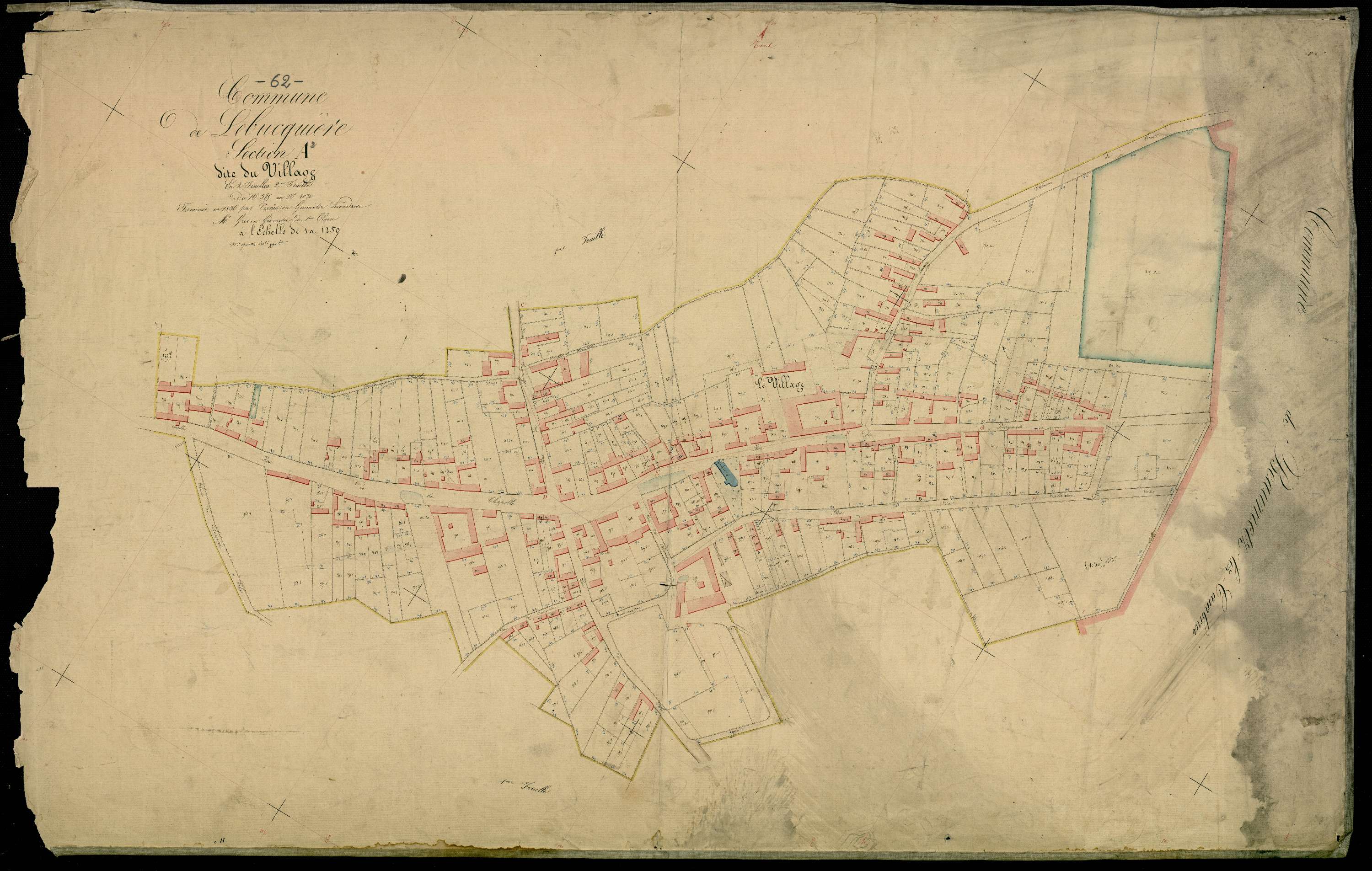 Lebucquière - Section A, 2e feuille