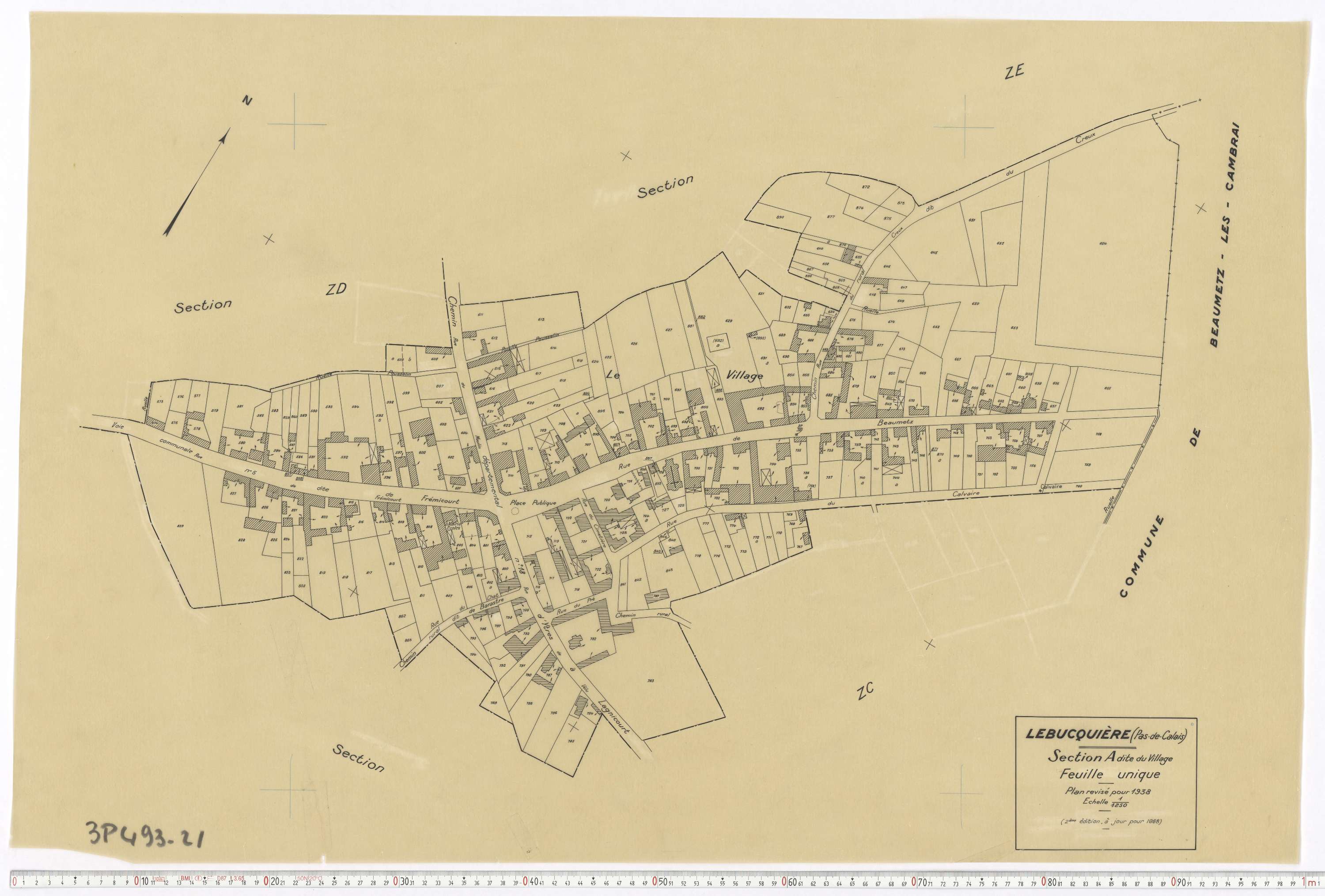 Lebucquière - Section A.