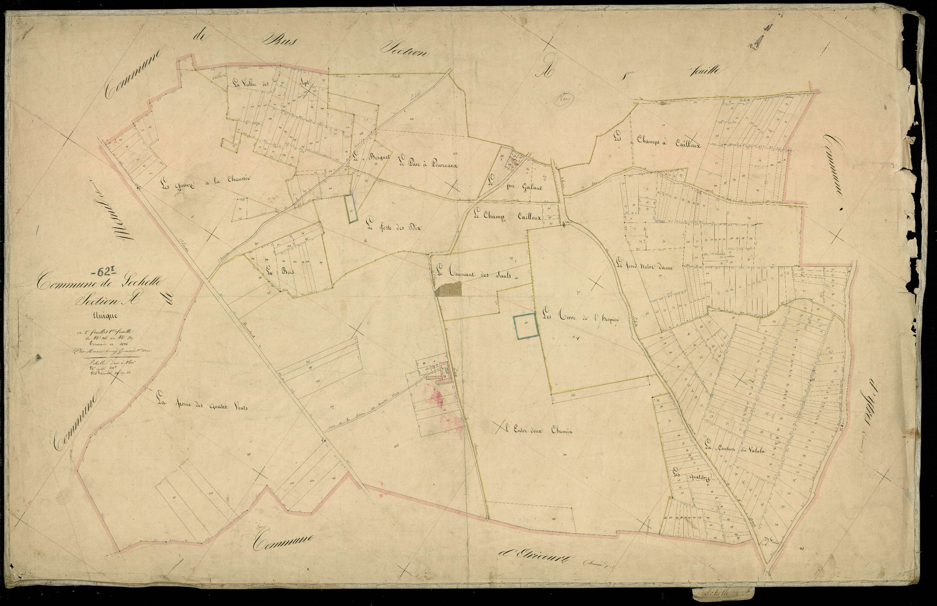 Léchelle - Section A, 2e feuille