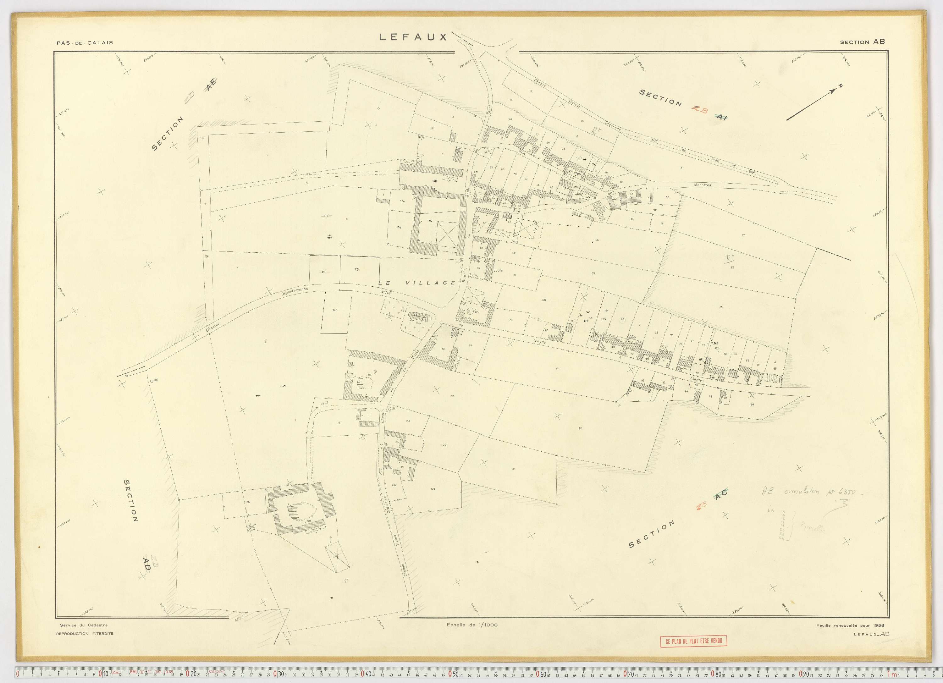 Lefaux - Section AB.