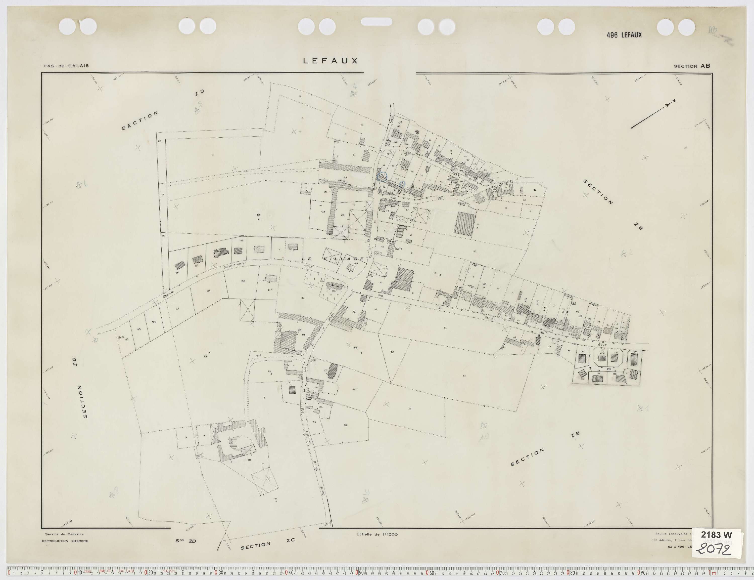 Lefaux - Section AB.